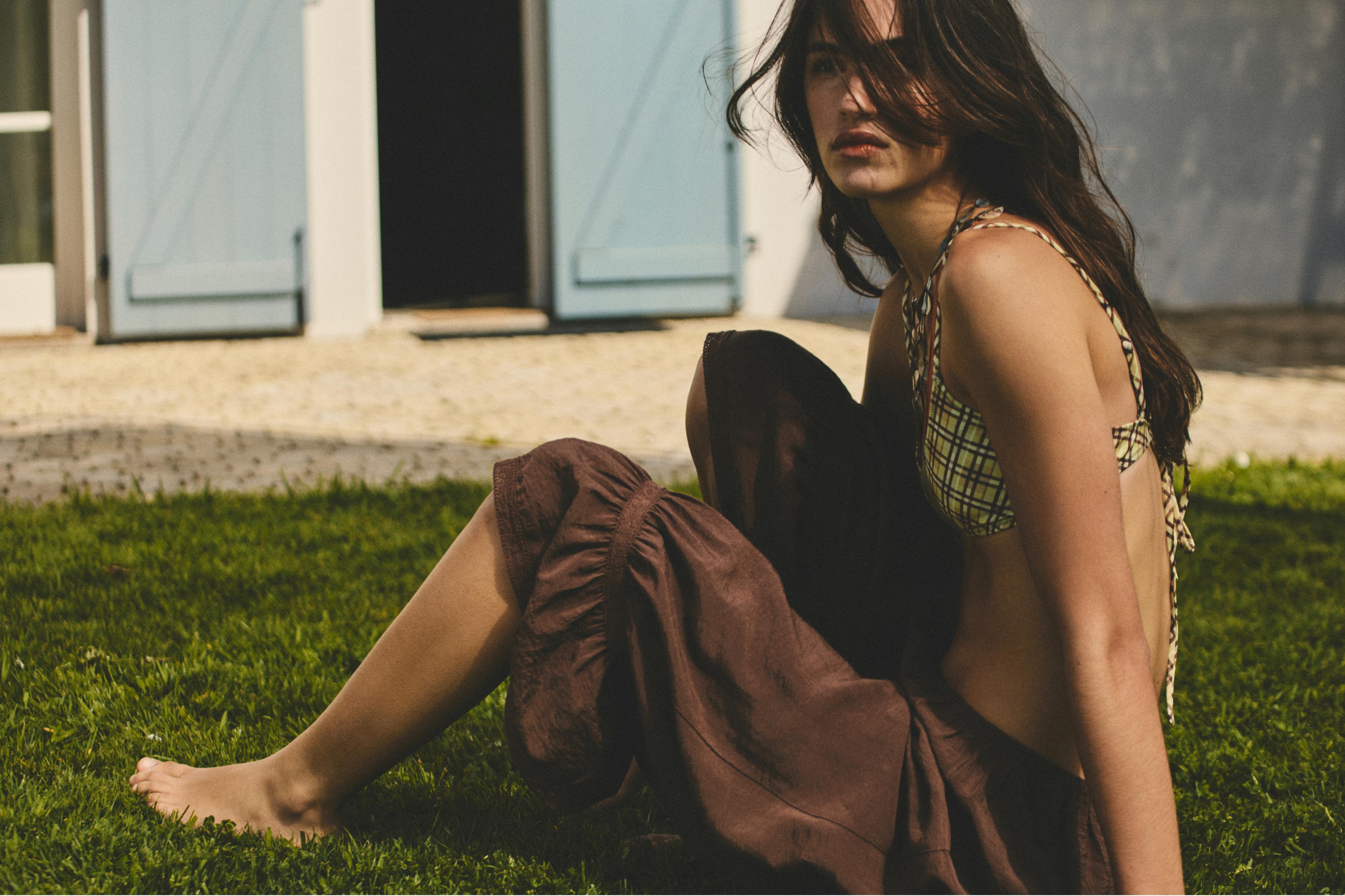 Brown bloomer trousers — Brown