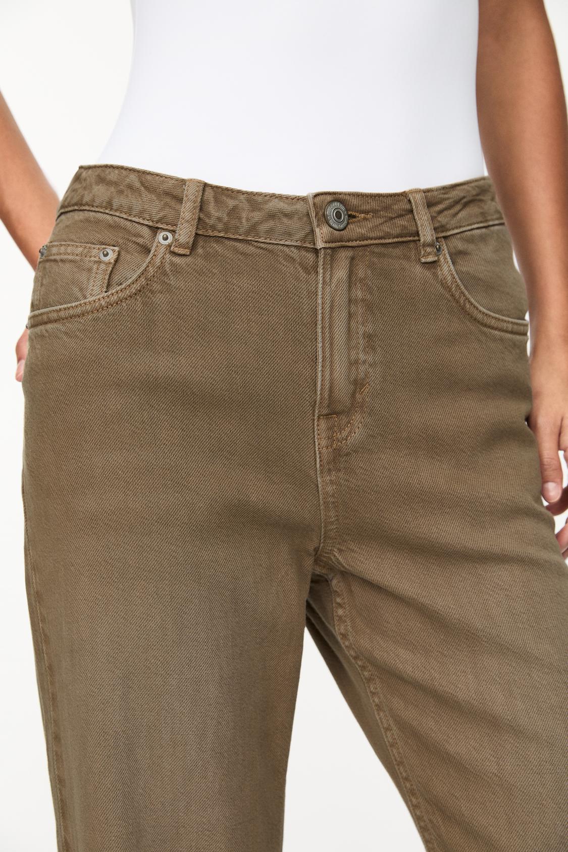 Mid-rise flared jeans - pull&bear