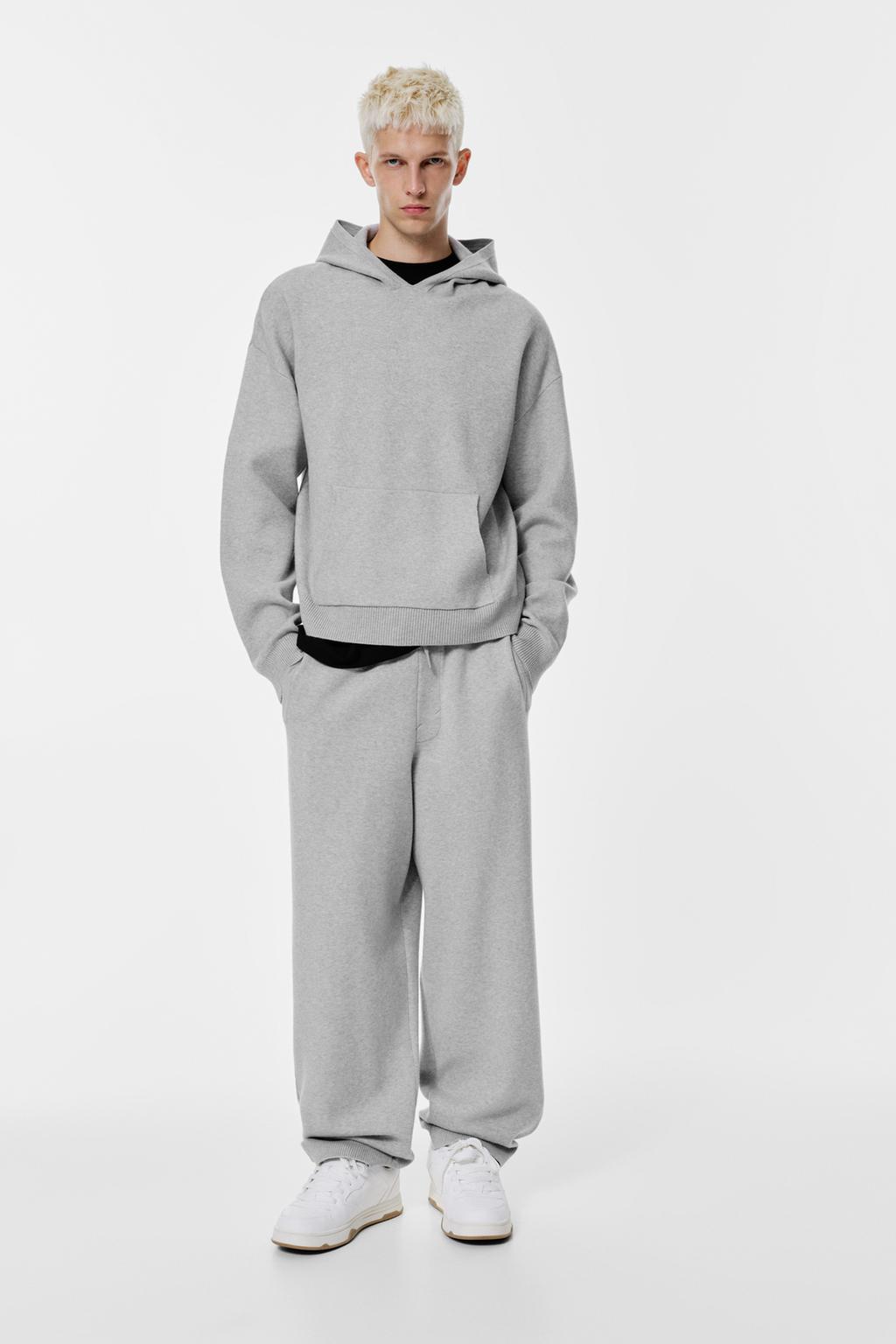 Pantalones Chandal Pull And Bear Punto Hombre Pantalon Jogger Pull