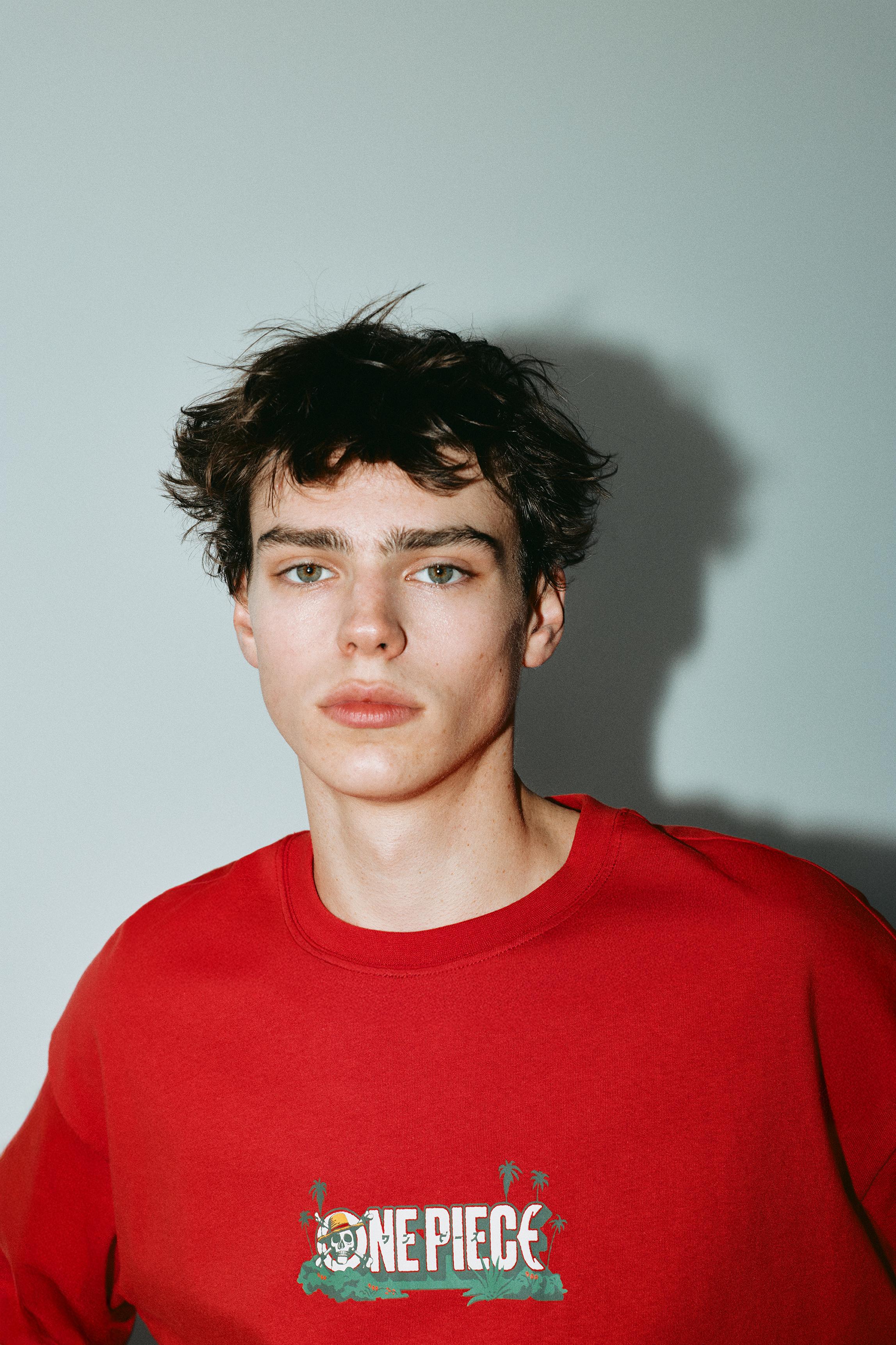One Piece relaxed fit T-shirt — Reddish
