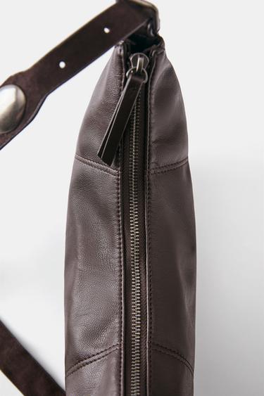 Studded crossbody bag — Brown 4