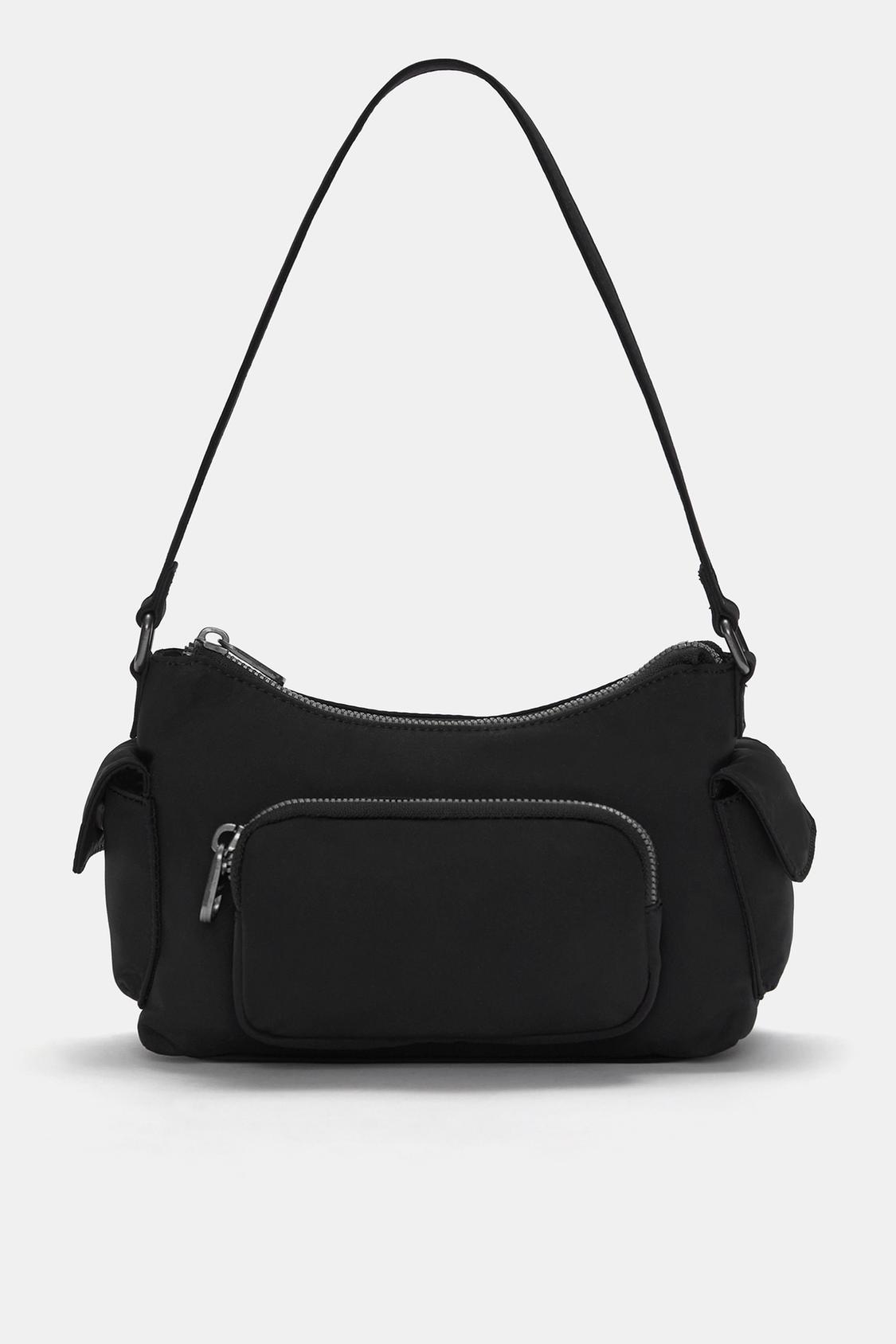 Schultertasche mit Taschen aus Nylon - PULL&BEAR
