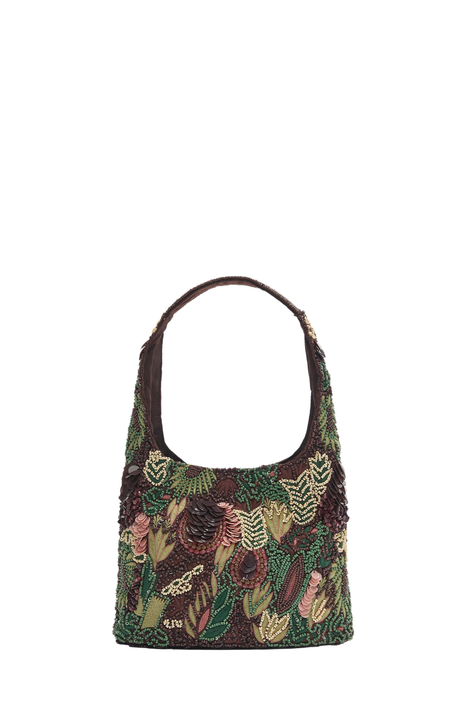 Boncuklu omuz çantası - Görsel 12