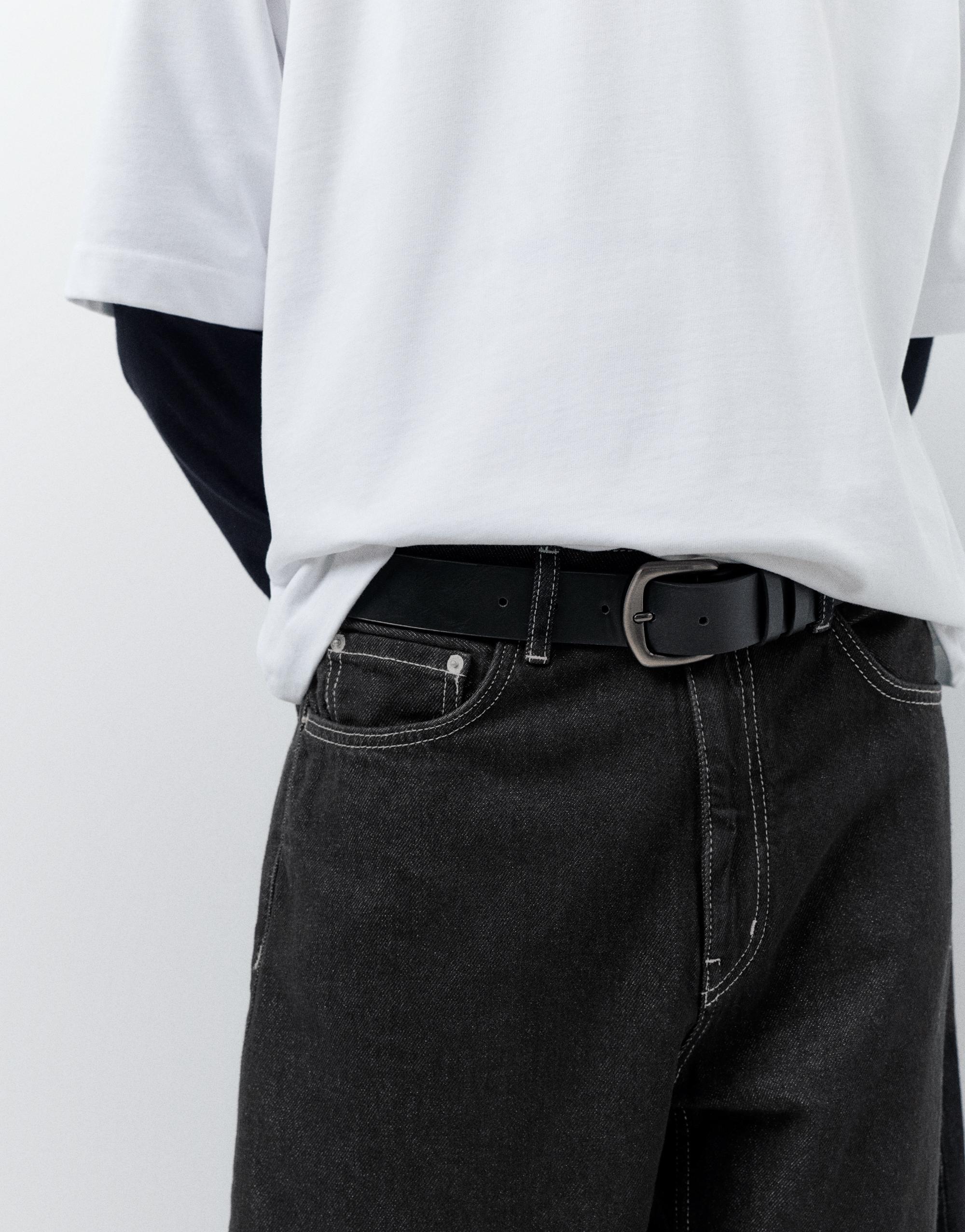 Baggy balloon jeans — Black