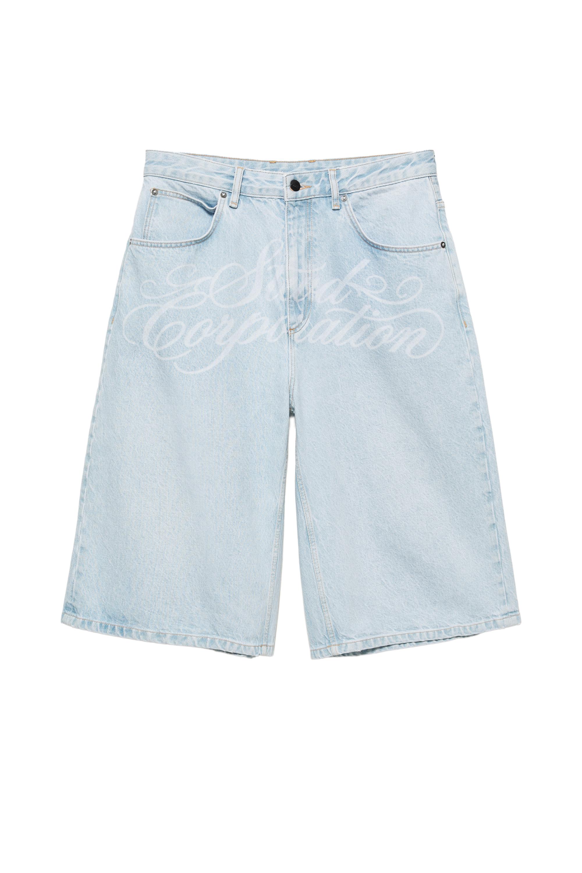 Pull&Bear STWD Corporation Grafik Baskılı Jorts görsel 4