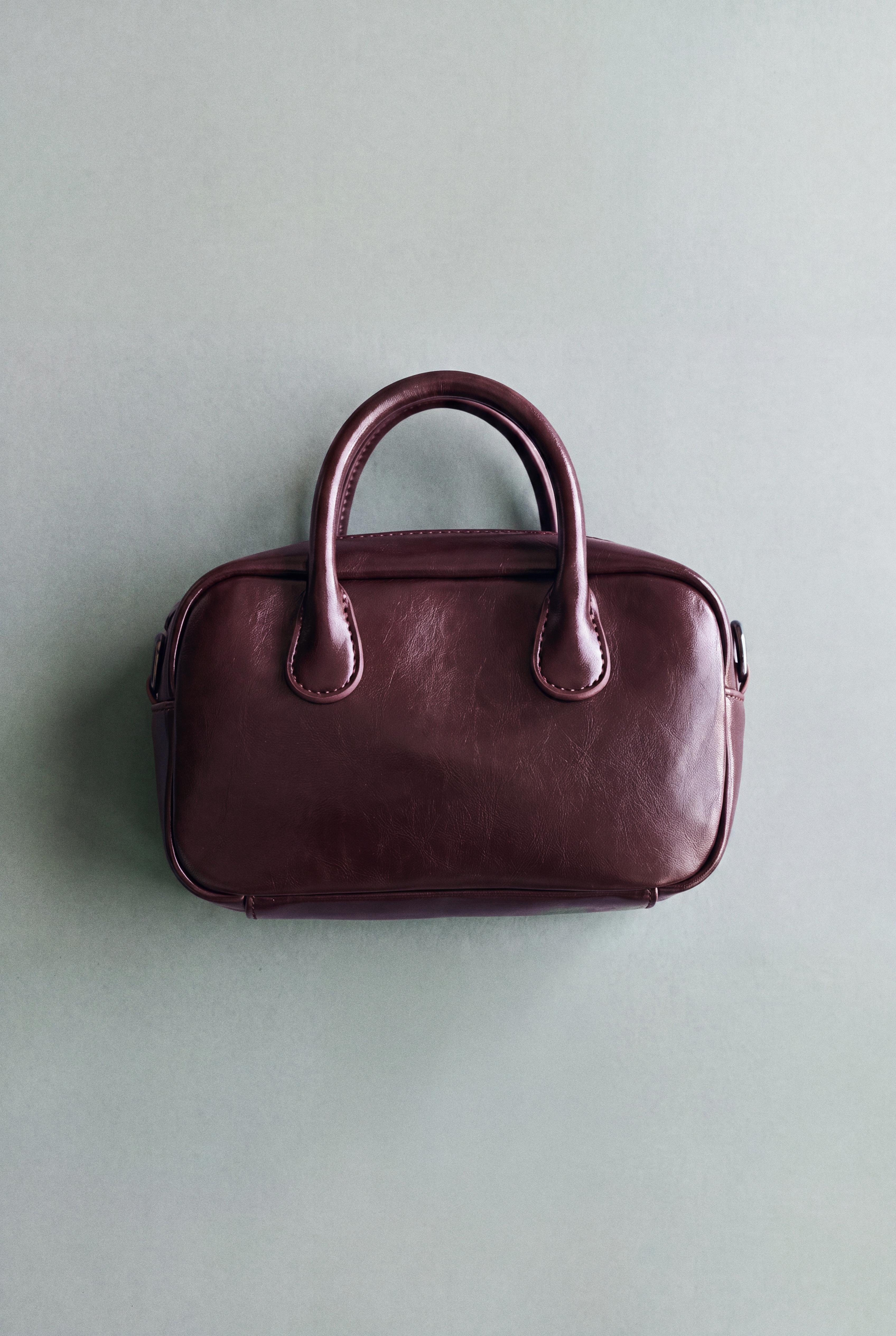 Mini crossbody bag — Burgundy