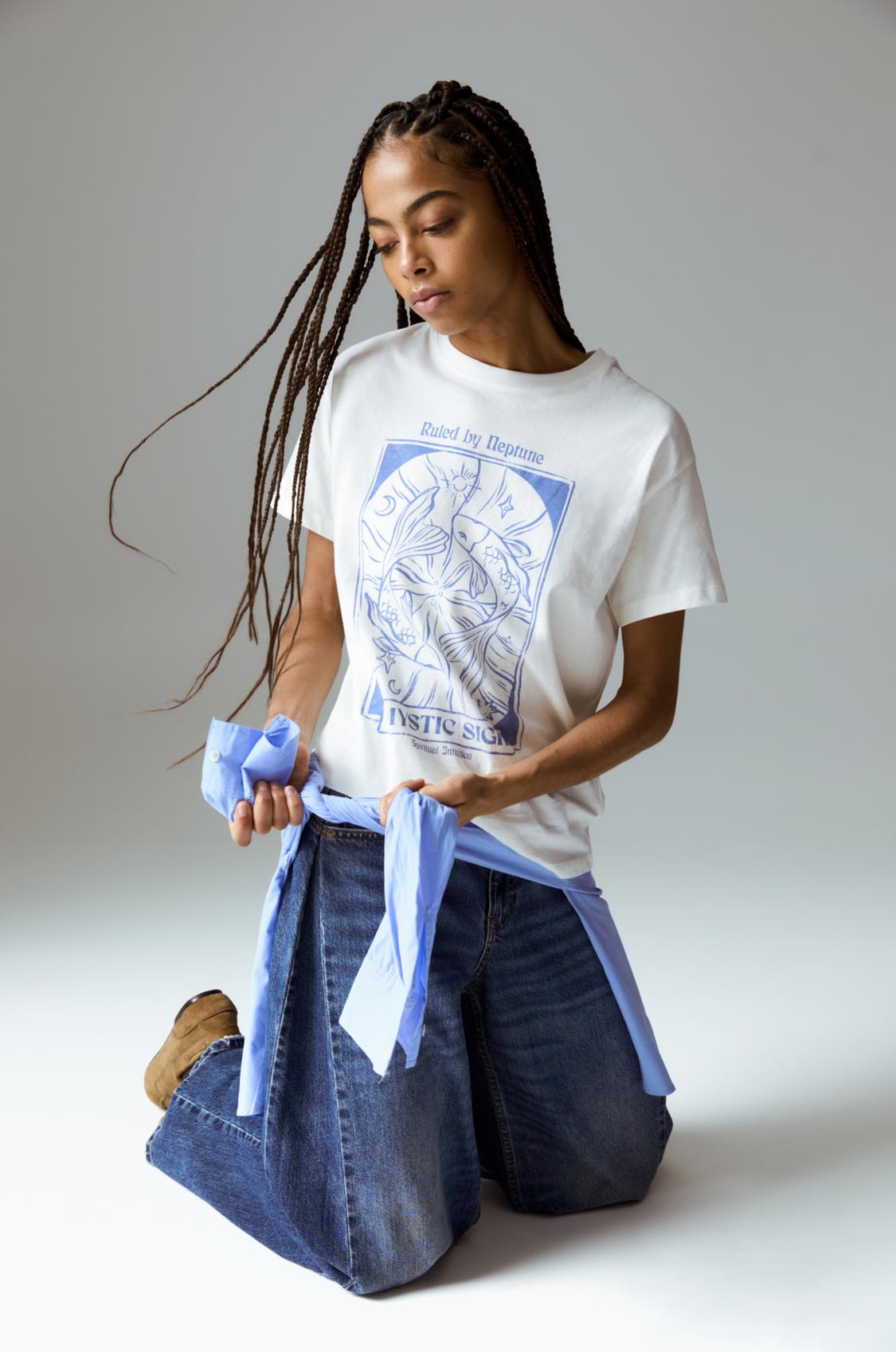 Clothing Camisetas Estampadas Pull And Bear Camiseta Gráfico