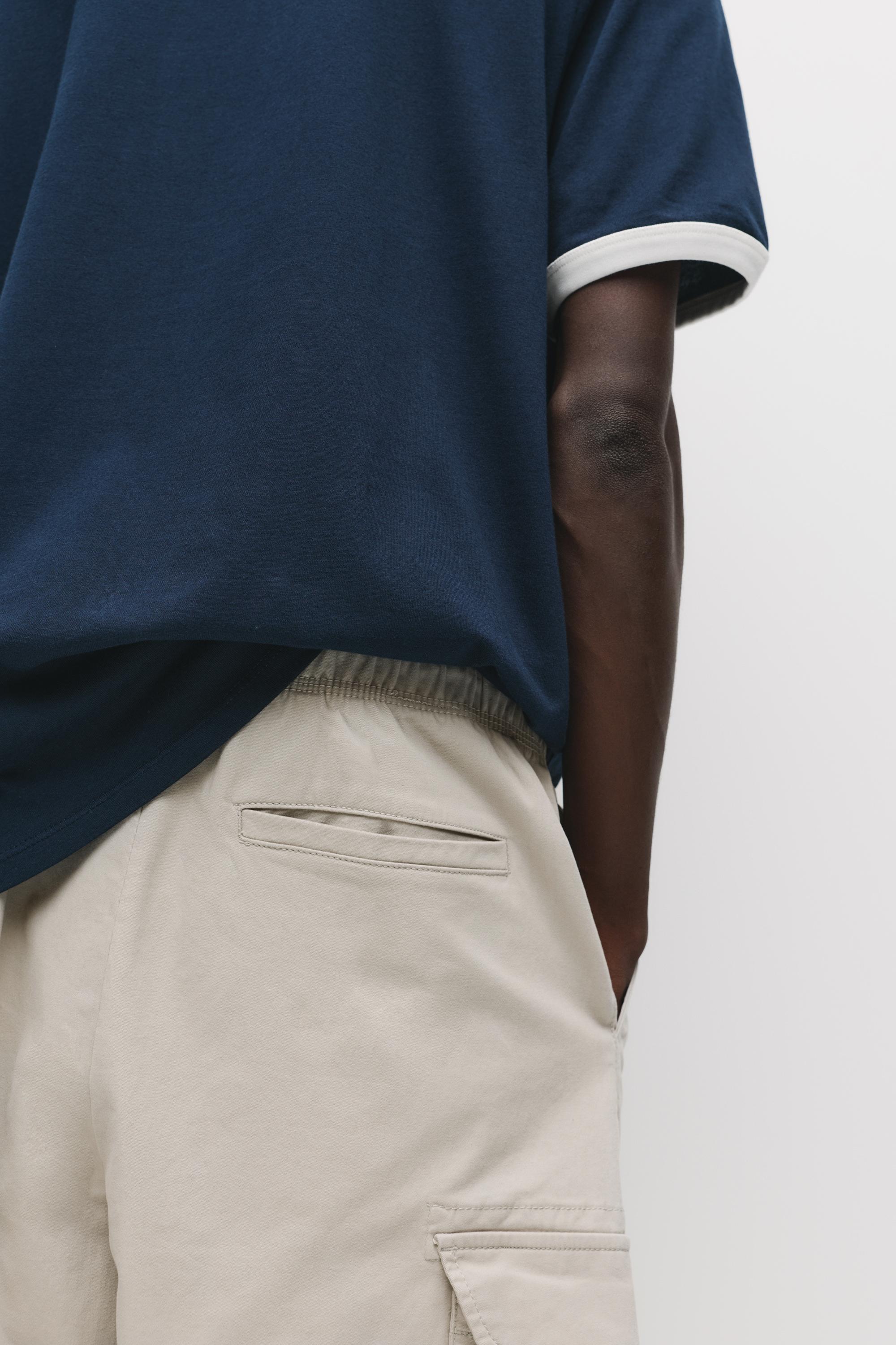 Cargo jogger trousers — Ice
