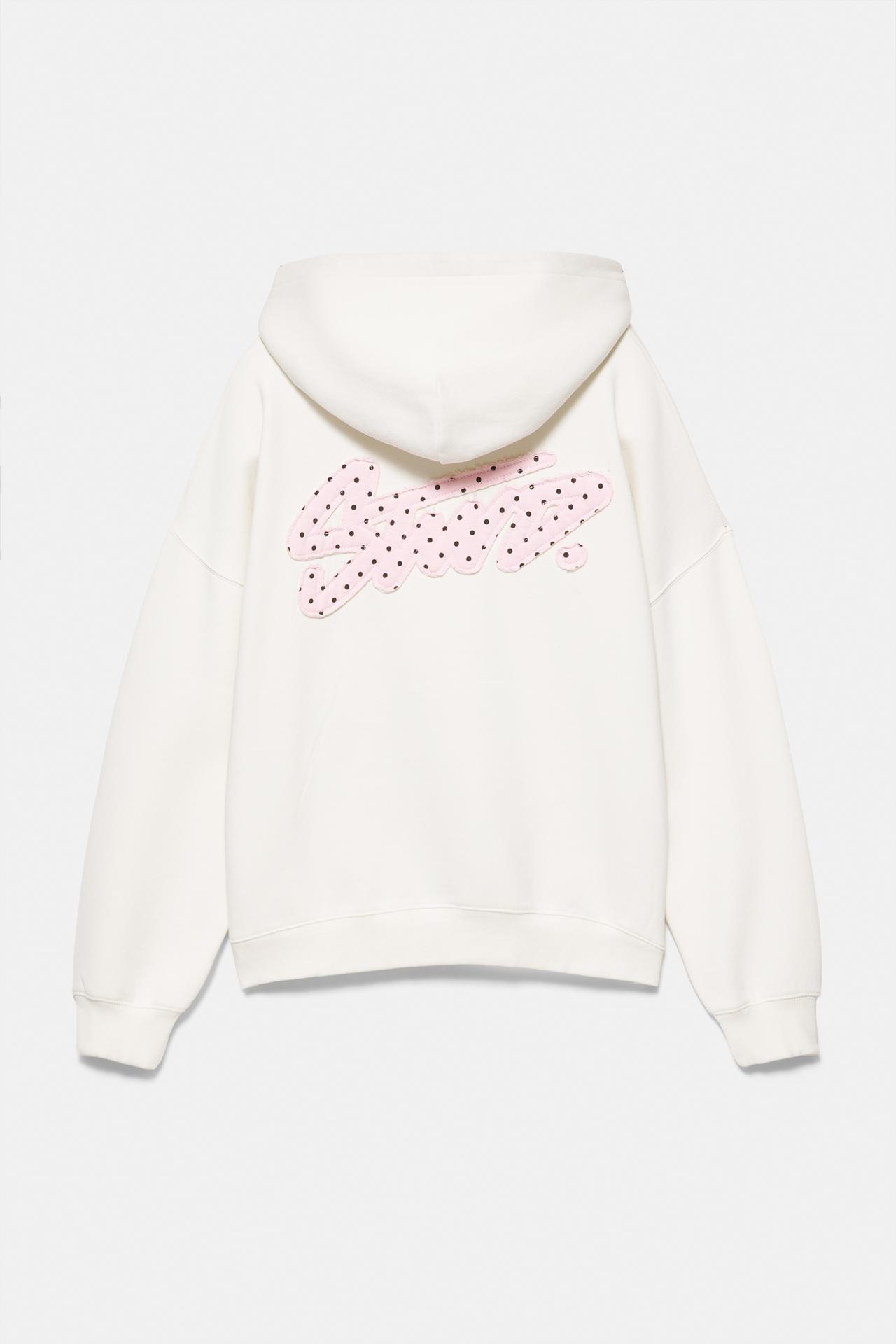 Oversized graphic hoodie — Ice