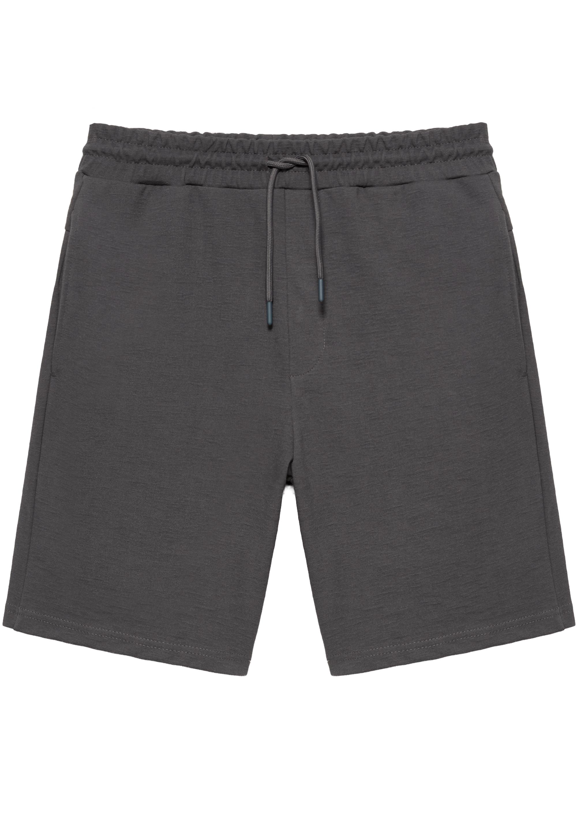 Relaxed fit Bermuda shorts — Anthracite grey