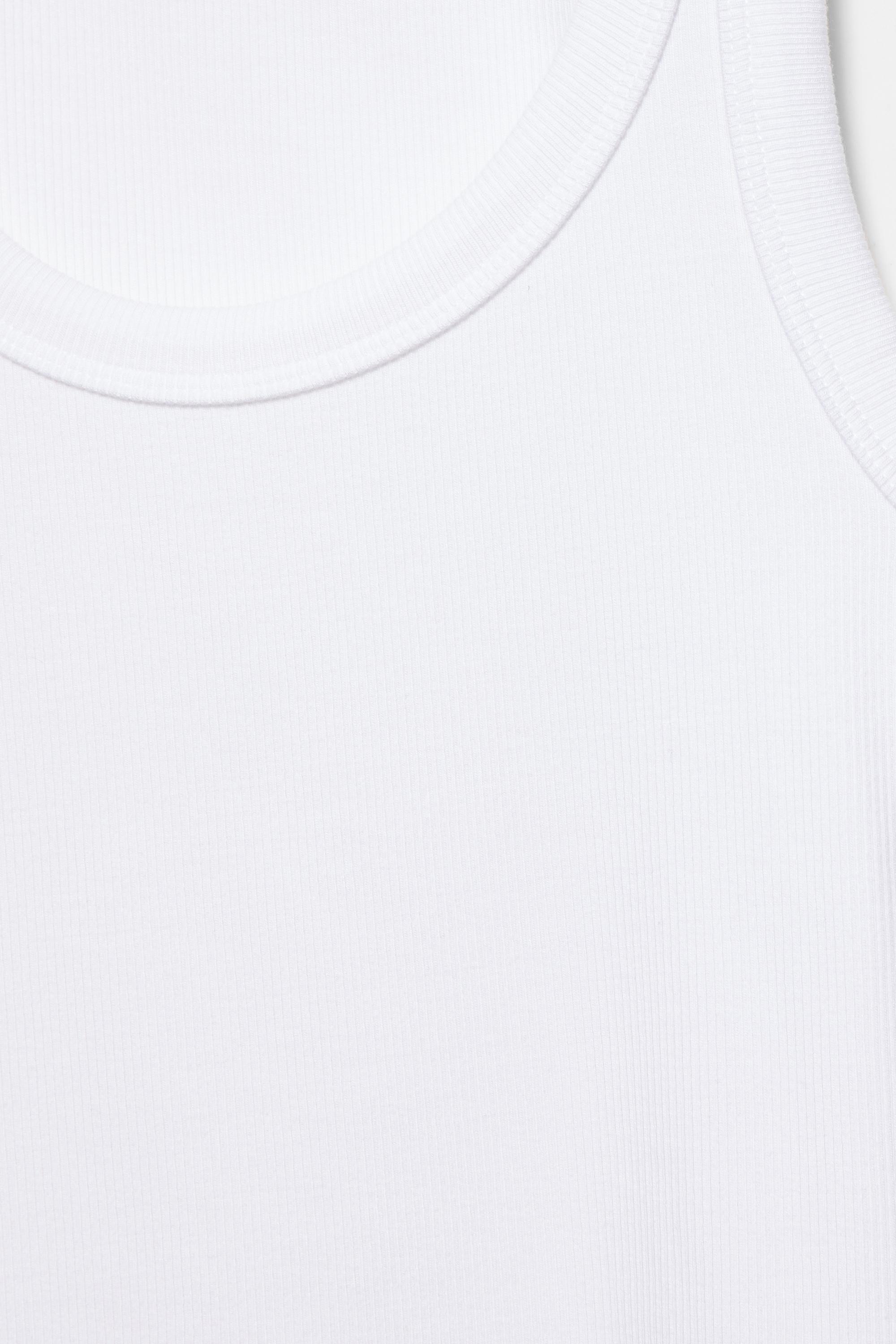 Basic tank top — White
