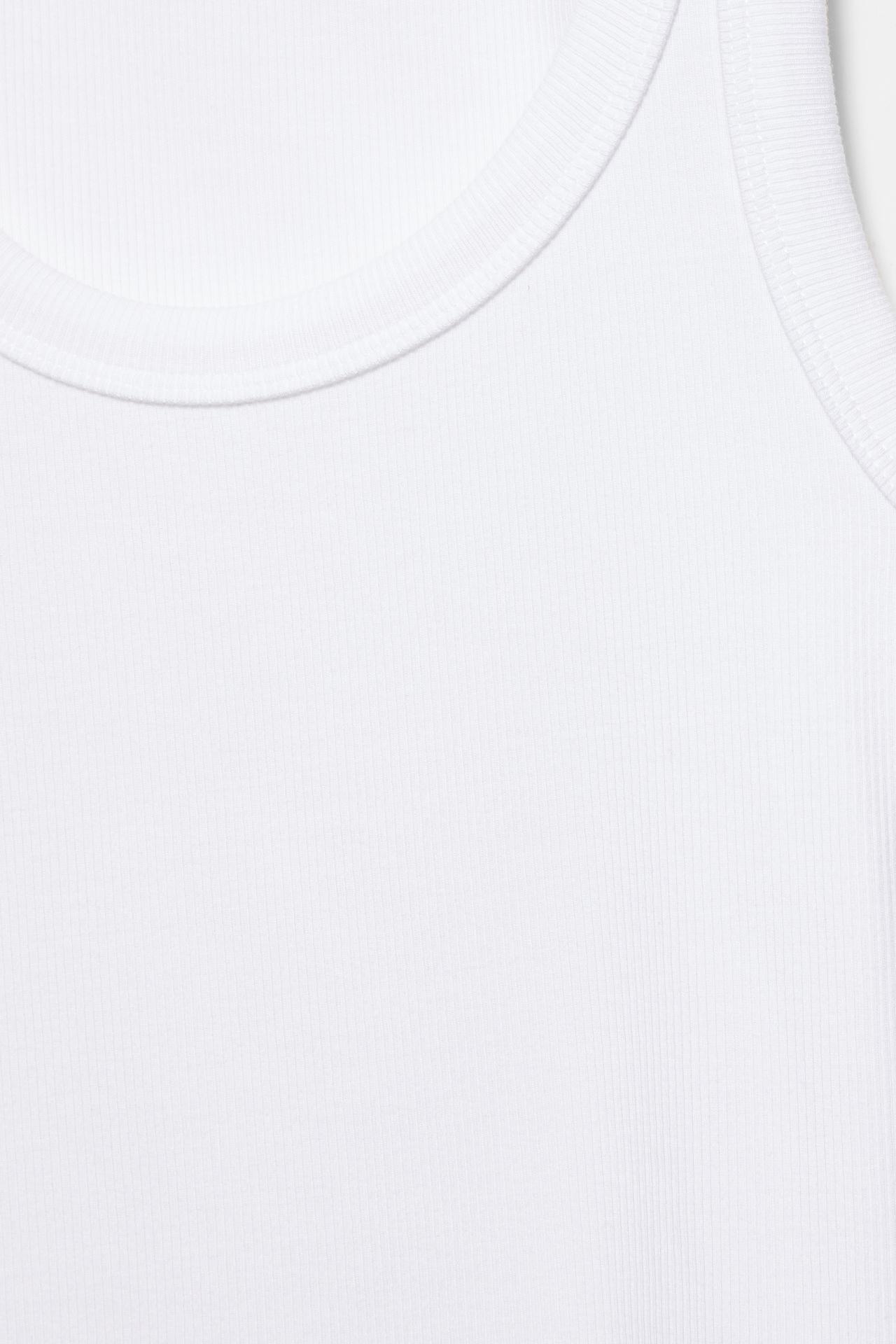 Basic tank top — White