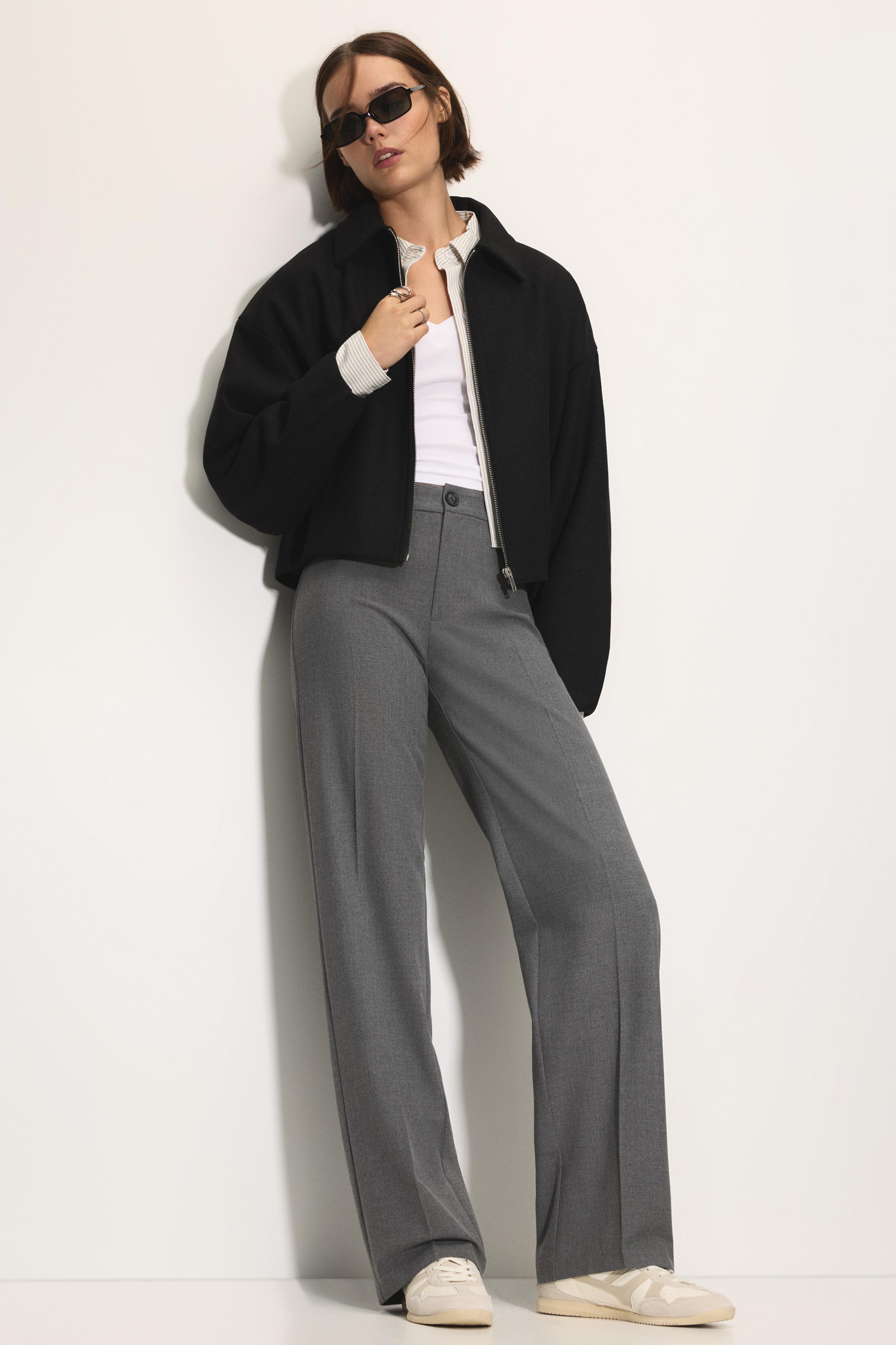 Pantaloni Eleganti A Vita Alta