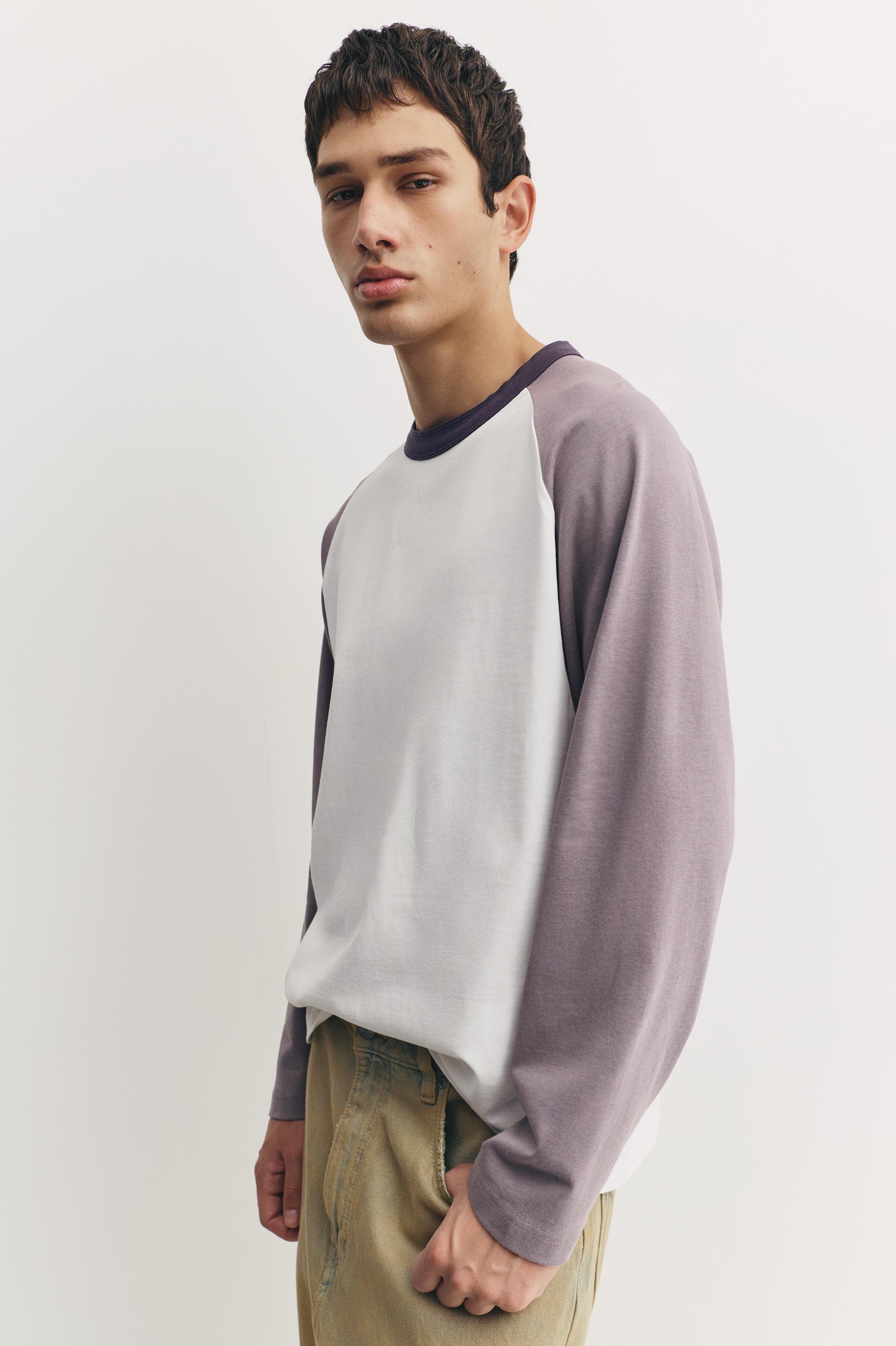 Reglan kol uzun kollu t-shirt - Görsel 24