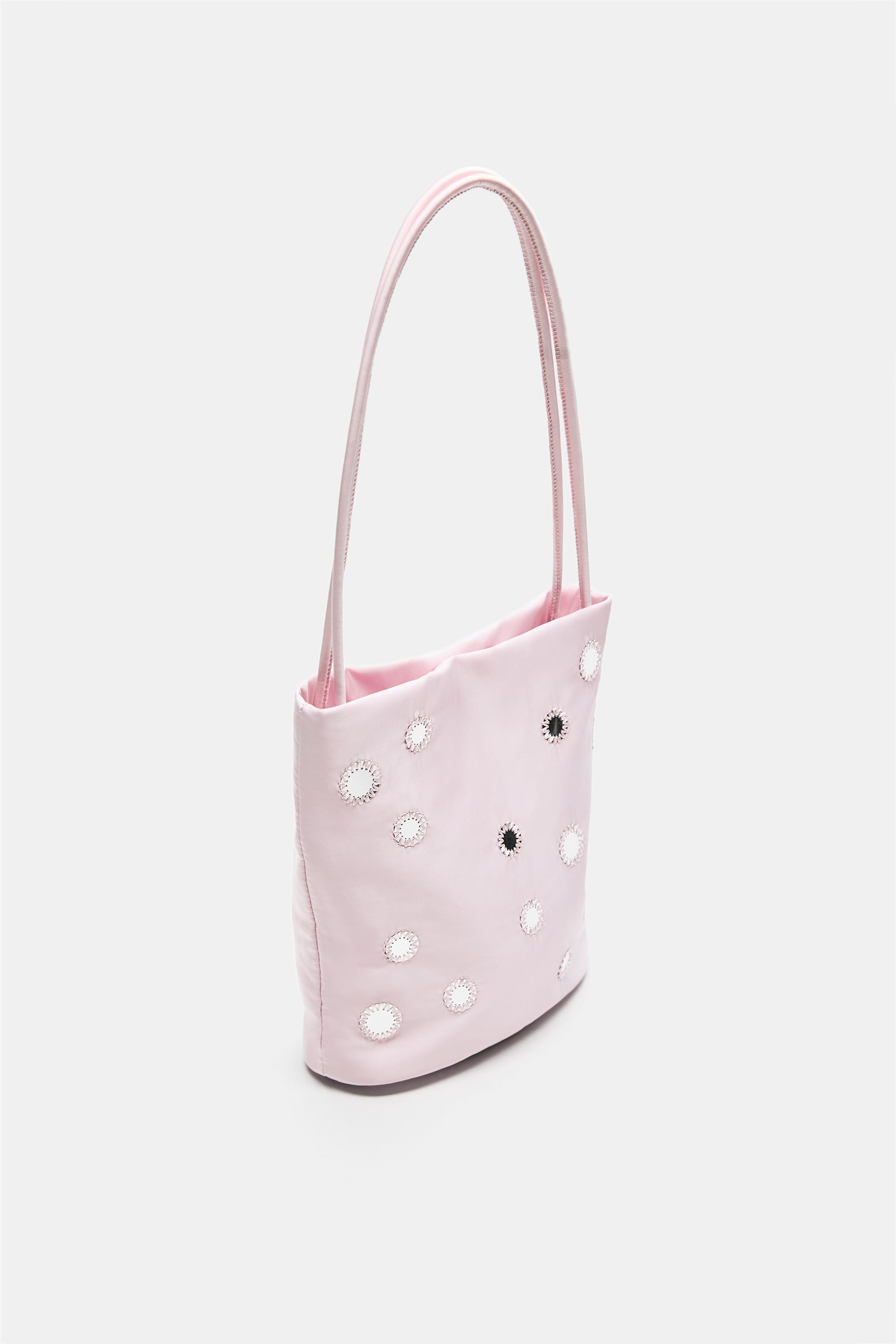 Mirror shoulder bag — Pink