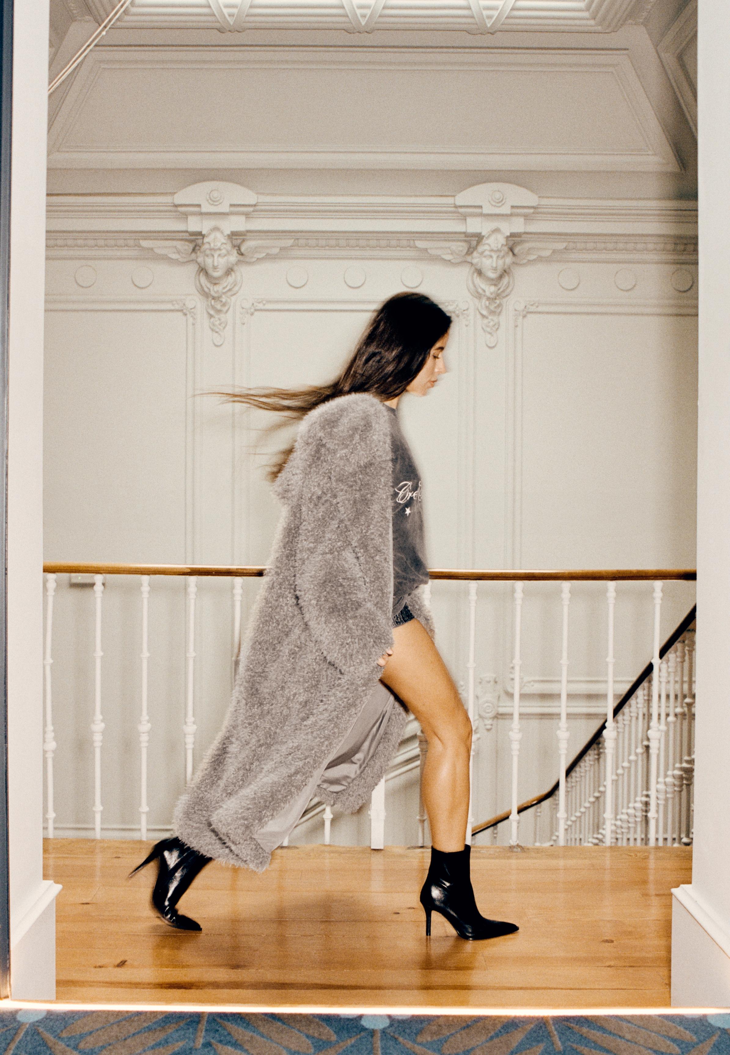 Stiletto heel ankle boots — Black