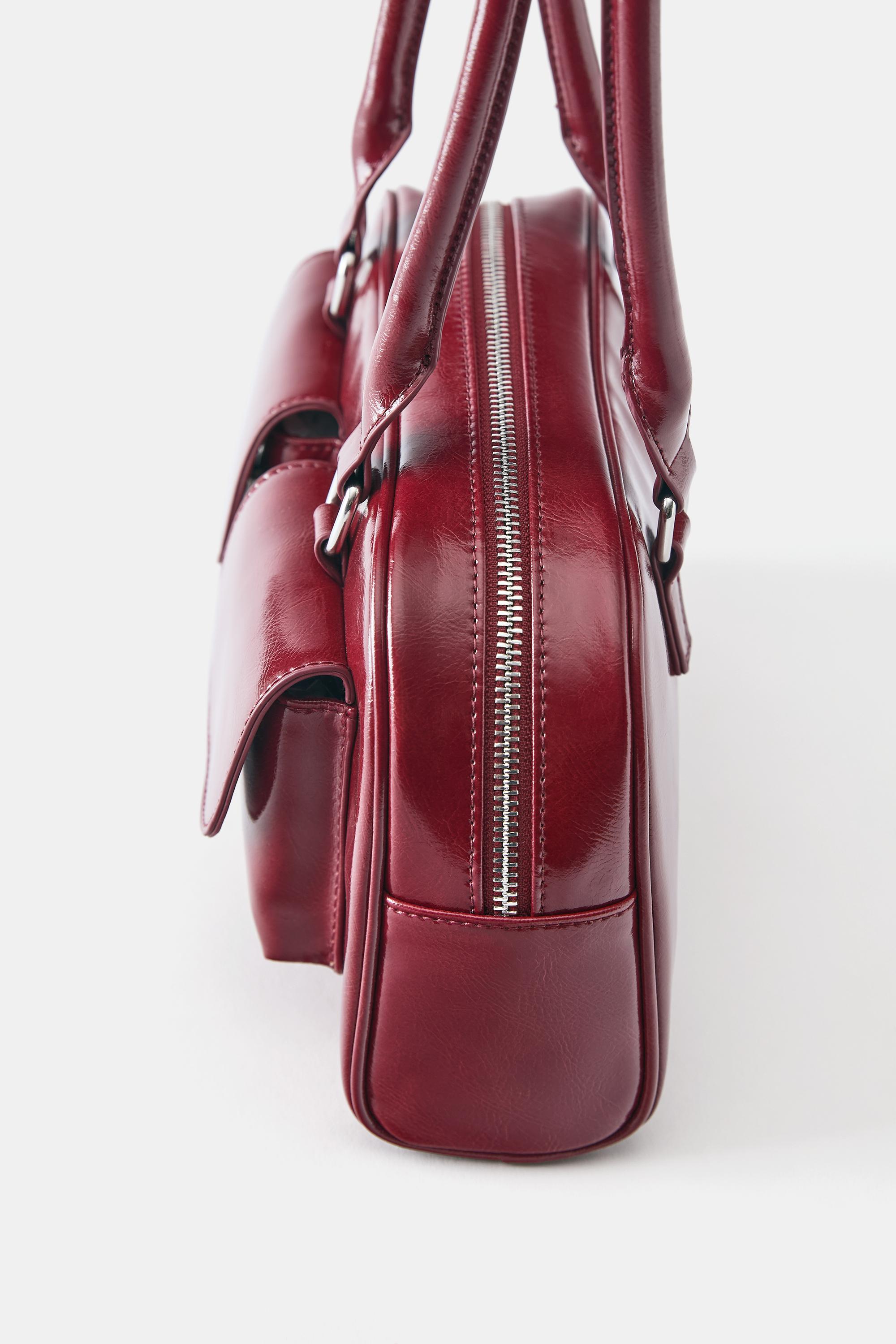 Multipocket shoulder bag — Red