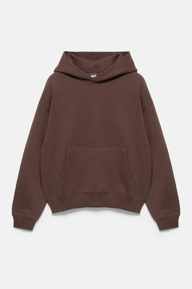 STWD hood sweatshirt — Brown 7