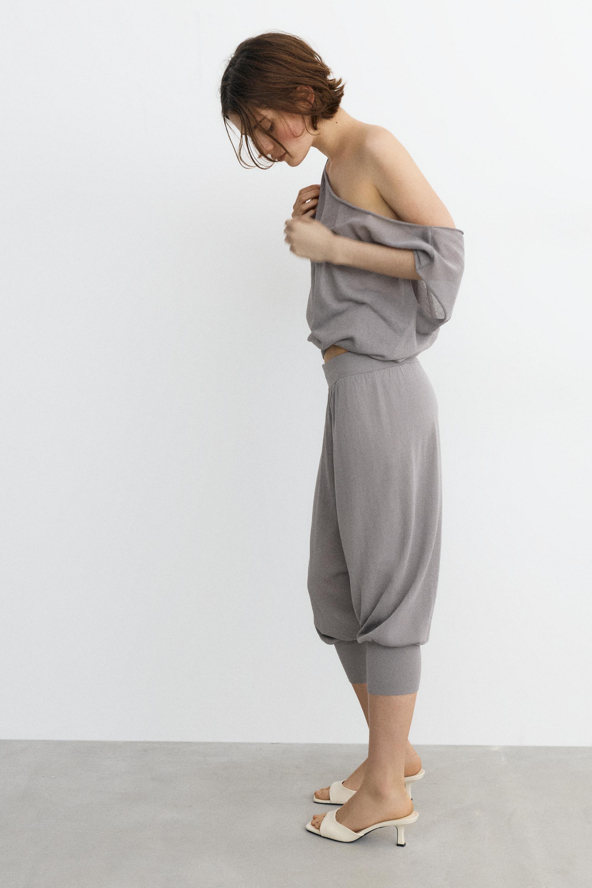 Sarouel trousers — Steel