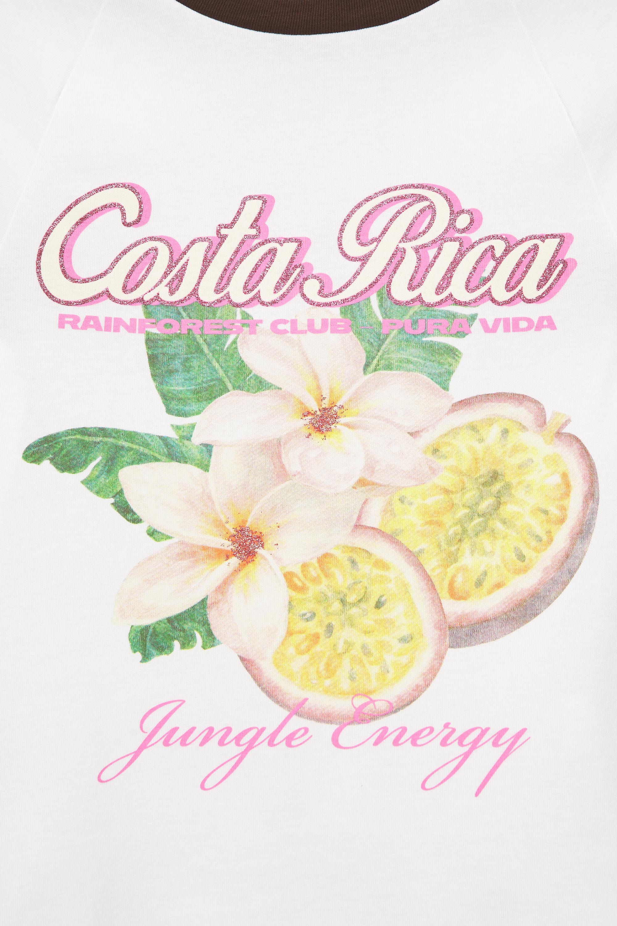 Costa Rica T-shirt — White