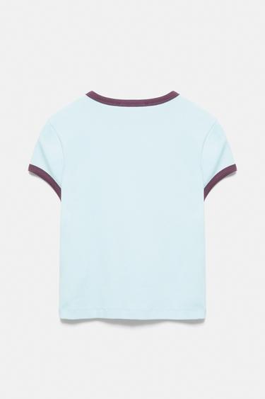 STWD graphic T-shirt — Pale blue 6