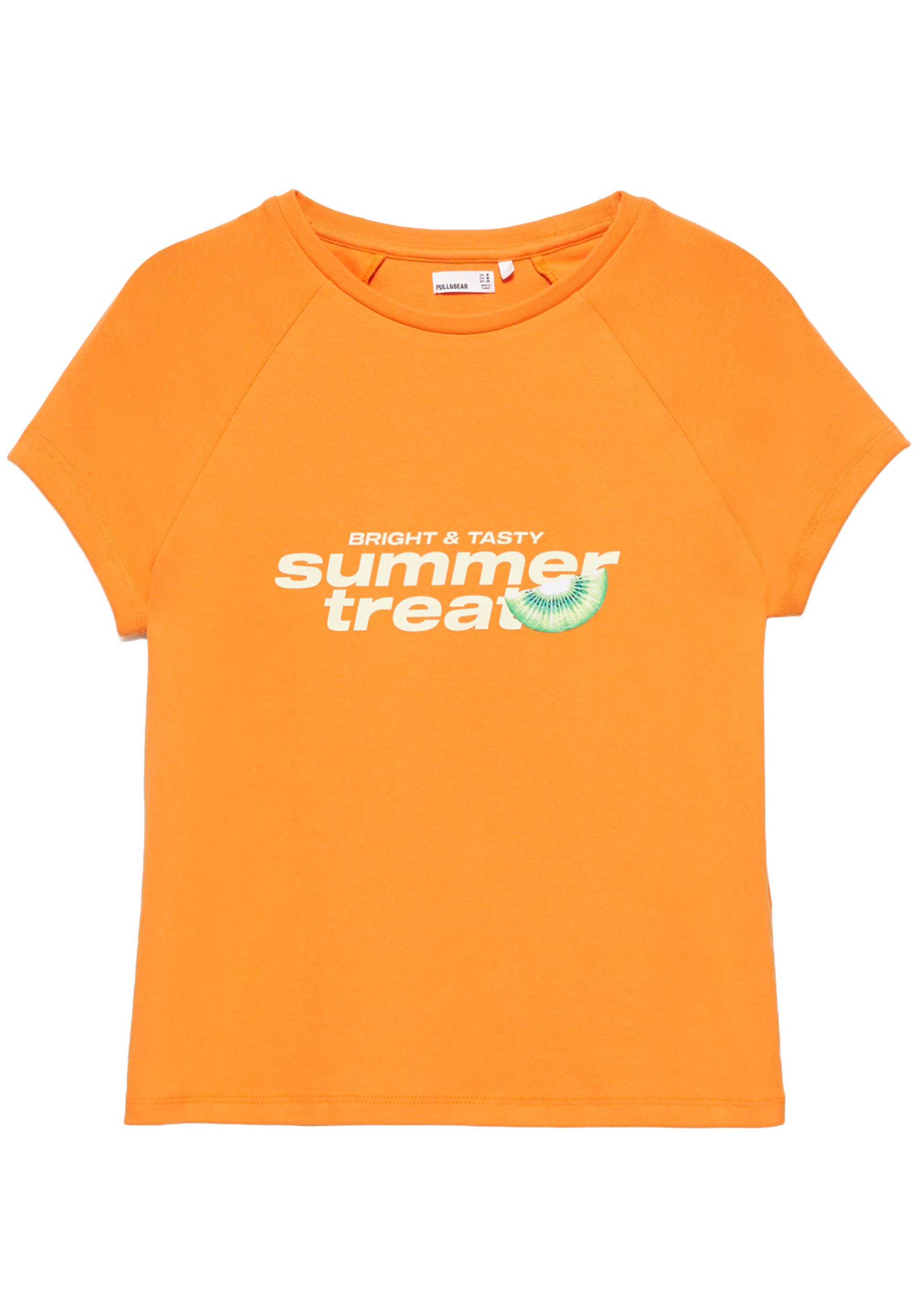 Fruit graphic T-shirt — Orange
