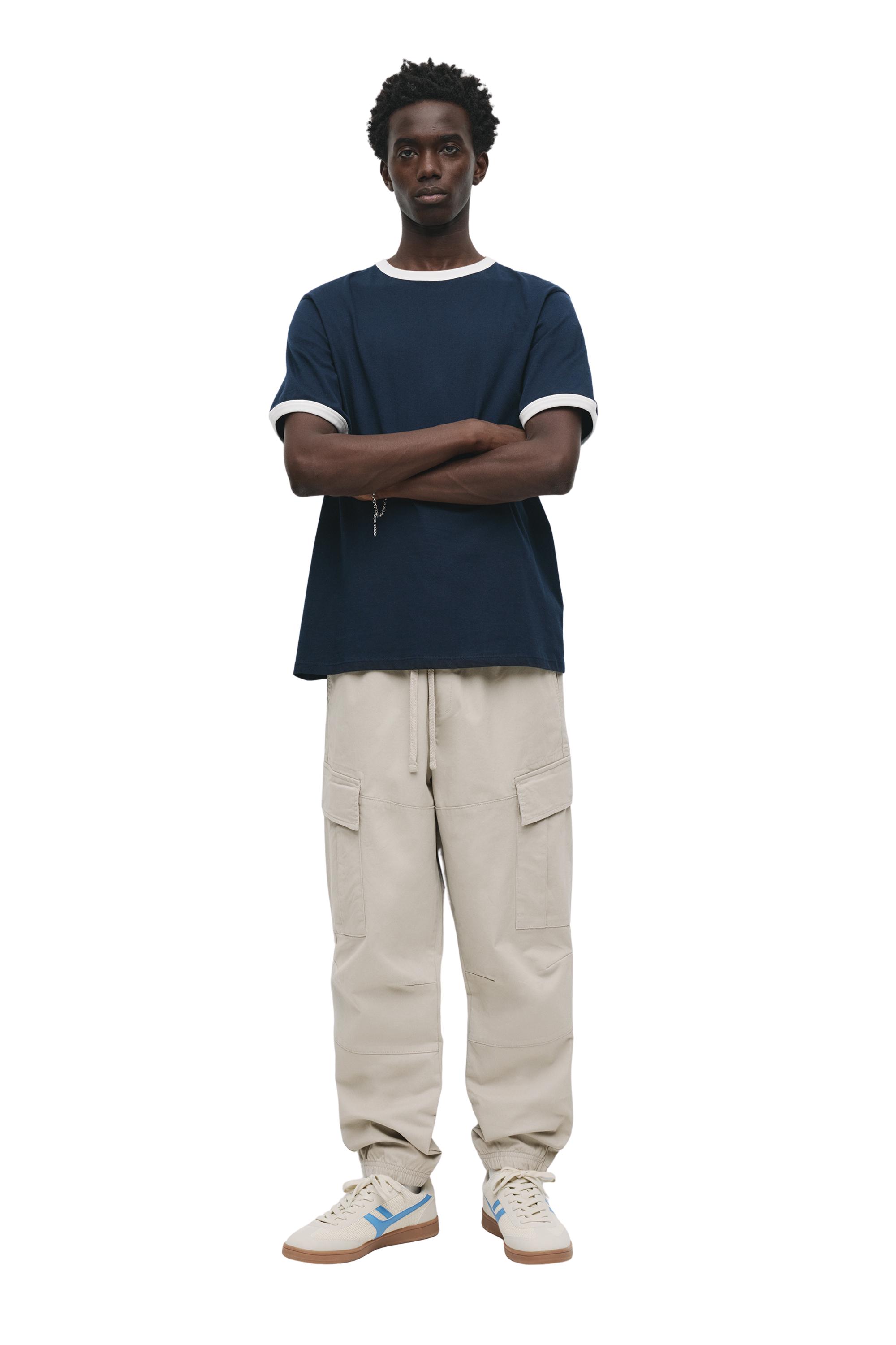 Cargo jogger trousers — Ice