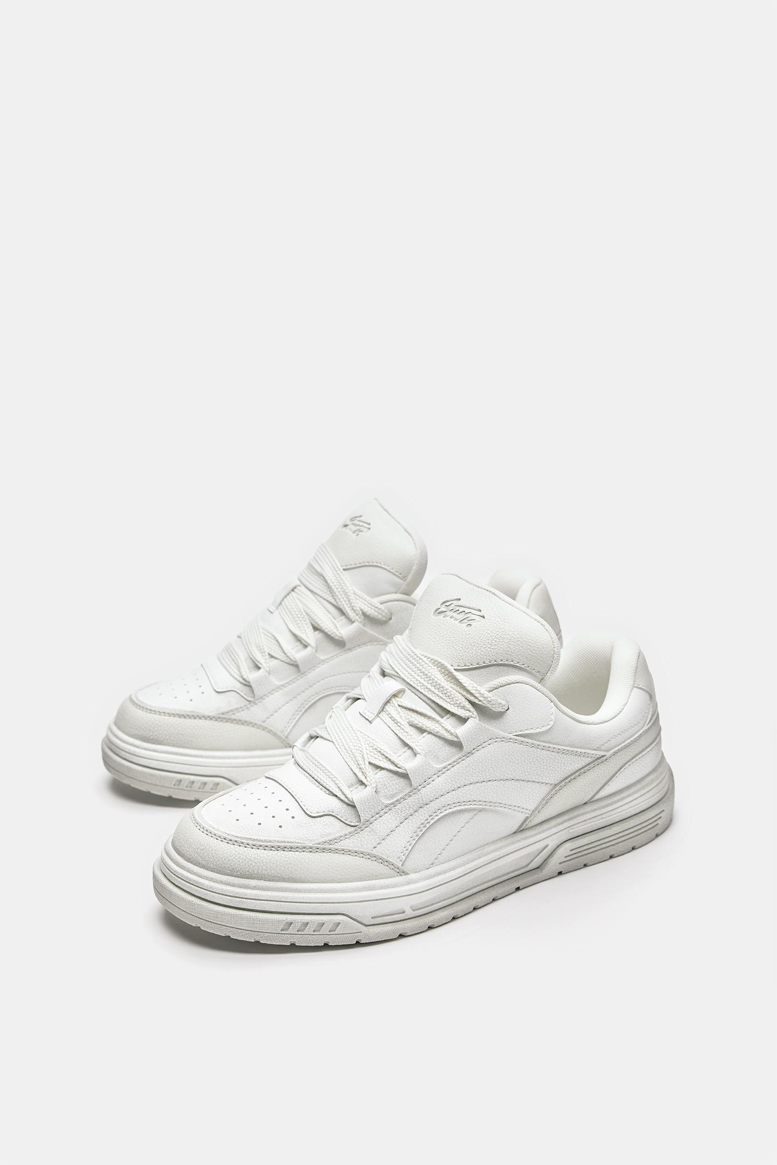 Eskitme görünümlü STWD kaykay ayakkabısı - Görsel 12