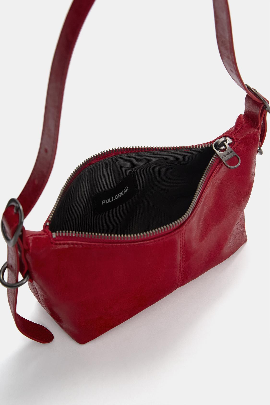 Shoulder bag with straps - pull&bear