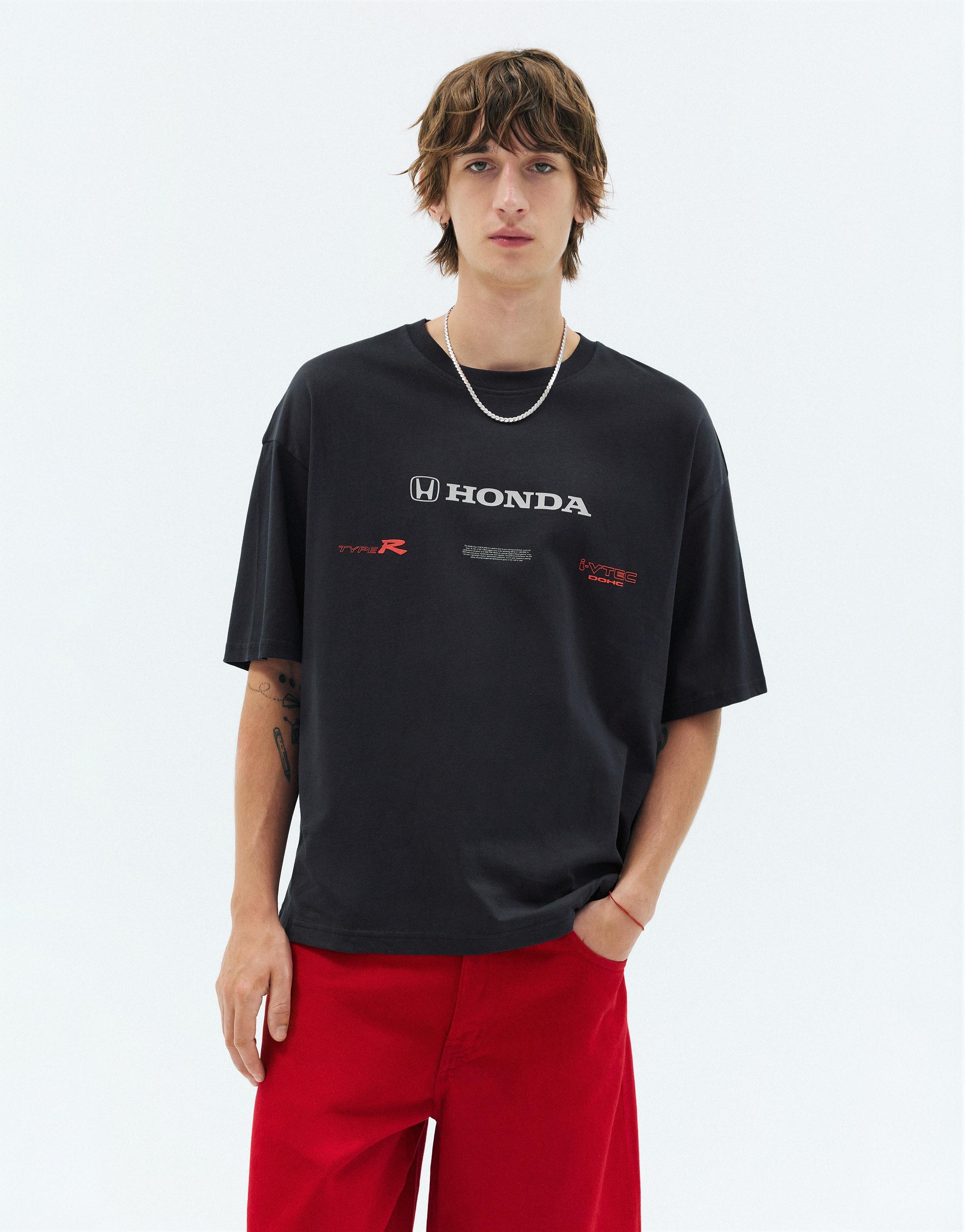 Honda Civic Graphic T-shirt — Anthracite grey
