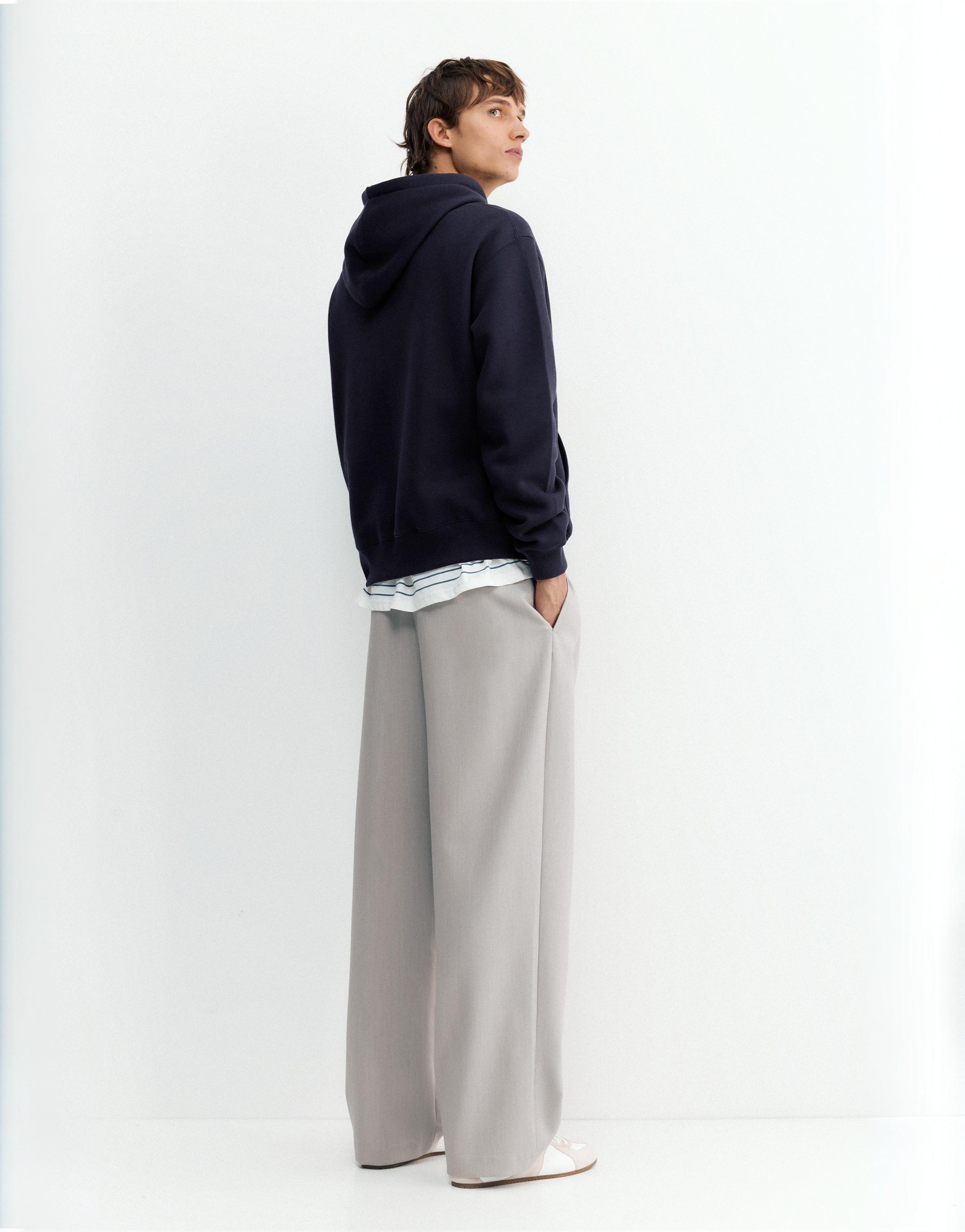 Basic hoodie — Navy