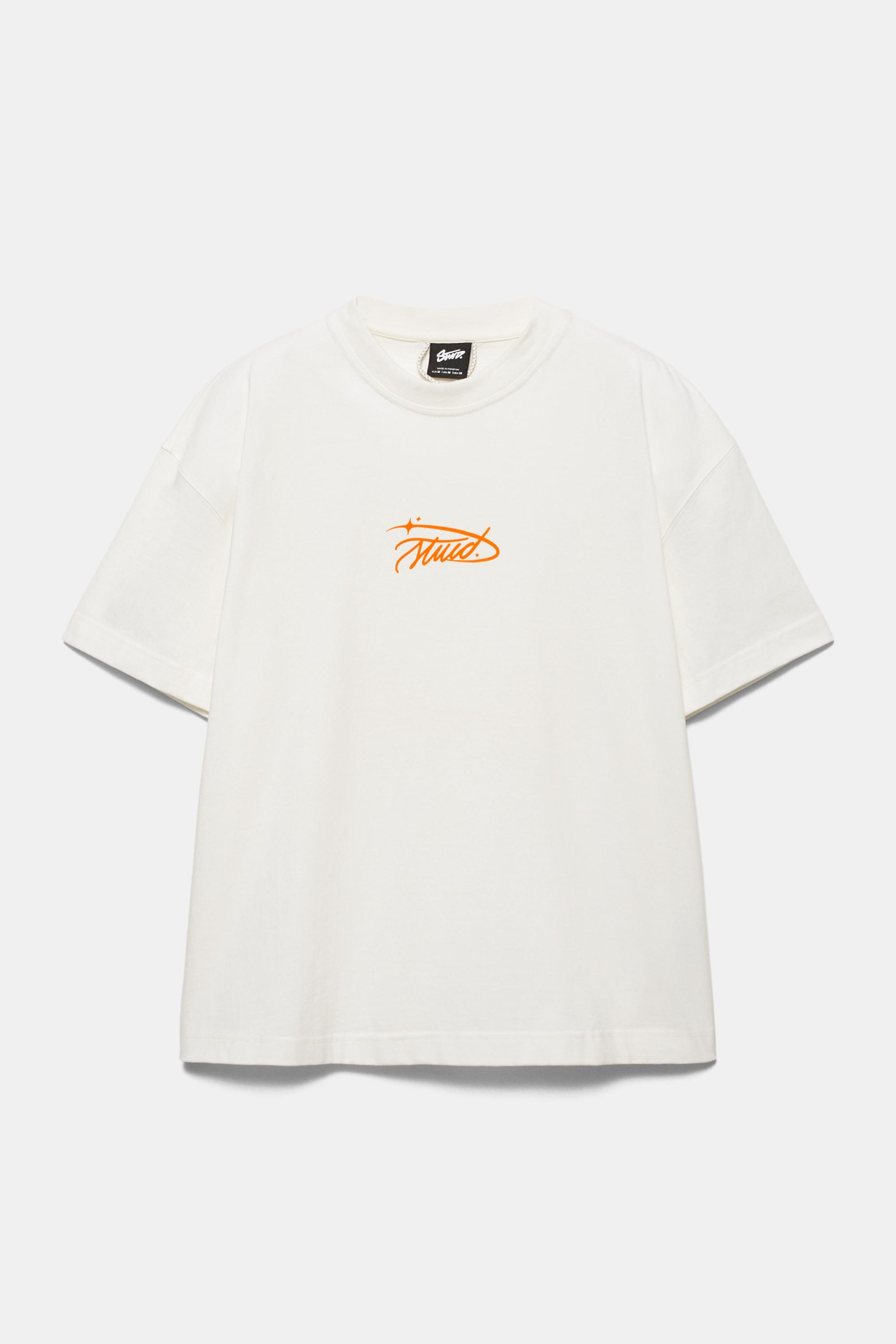 STWD beyaz t-shirt - Görsel 4
