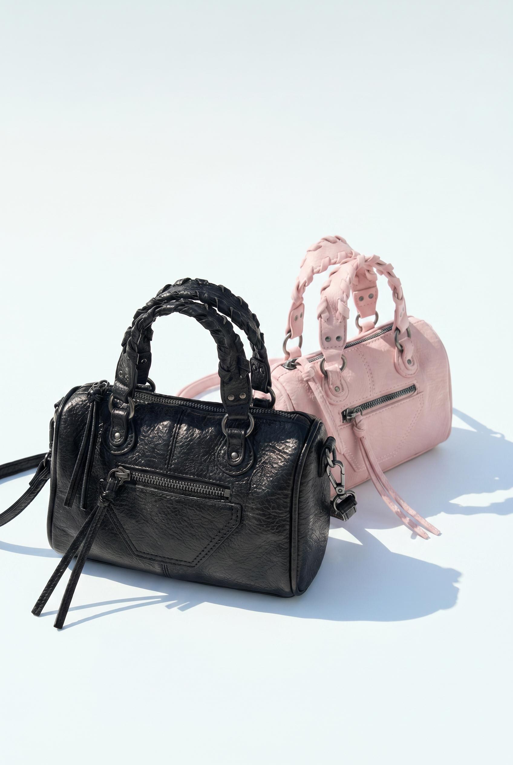 Studded crossbody bag — Black