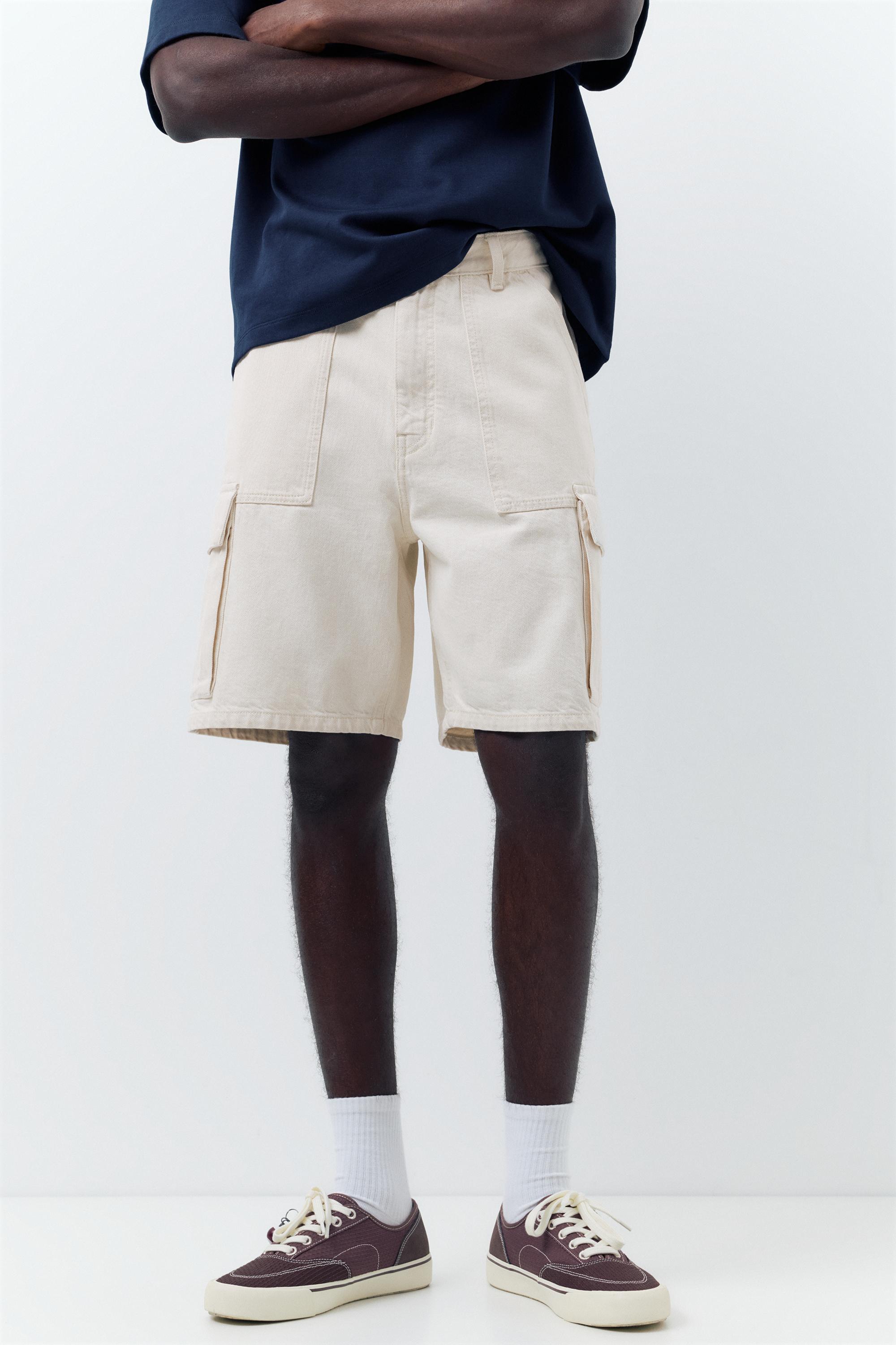 Baggy kargo bermuda - Görsel 73