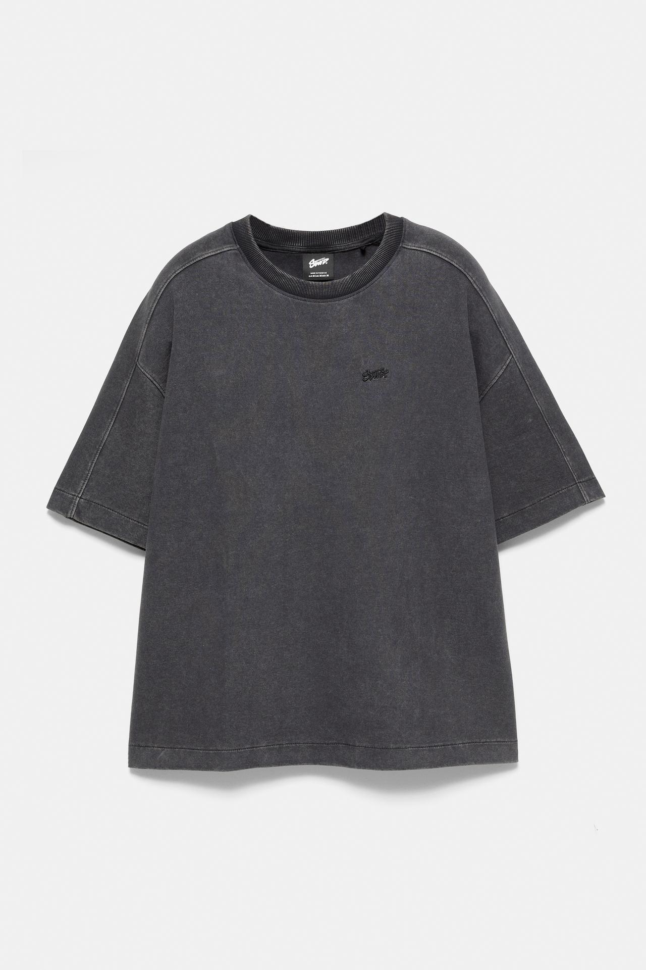 Short sleeve STWD sweatshirt — Black