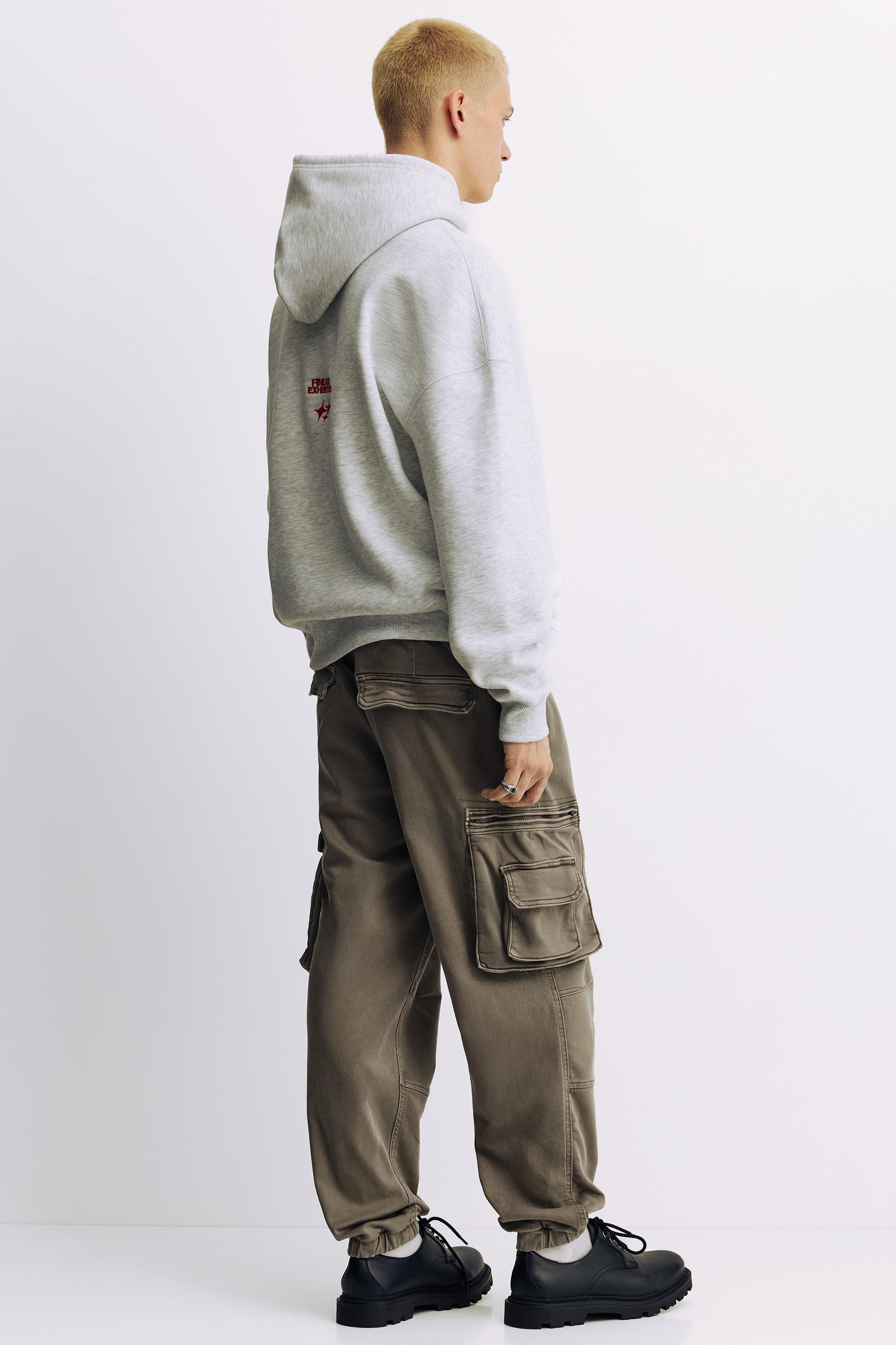Multi-pocket comfort jogger trousers — Khaki