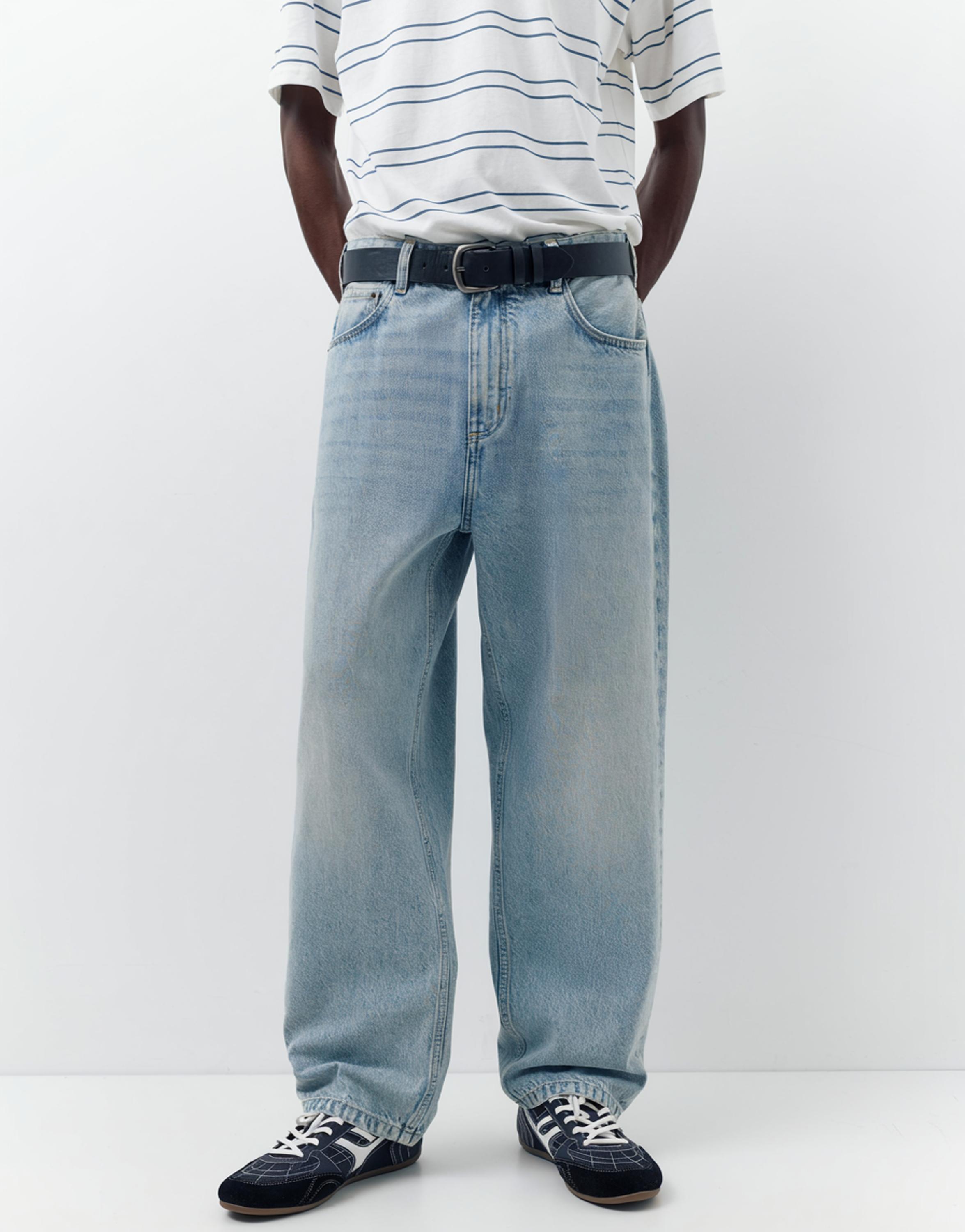 Baggy jeans — Pale indigo
