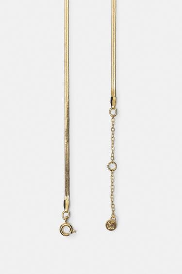 Pack of lariat necklaces — Gold 5