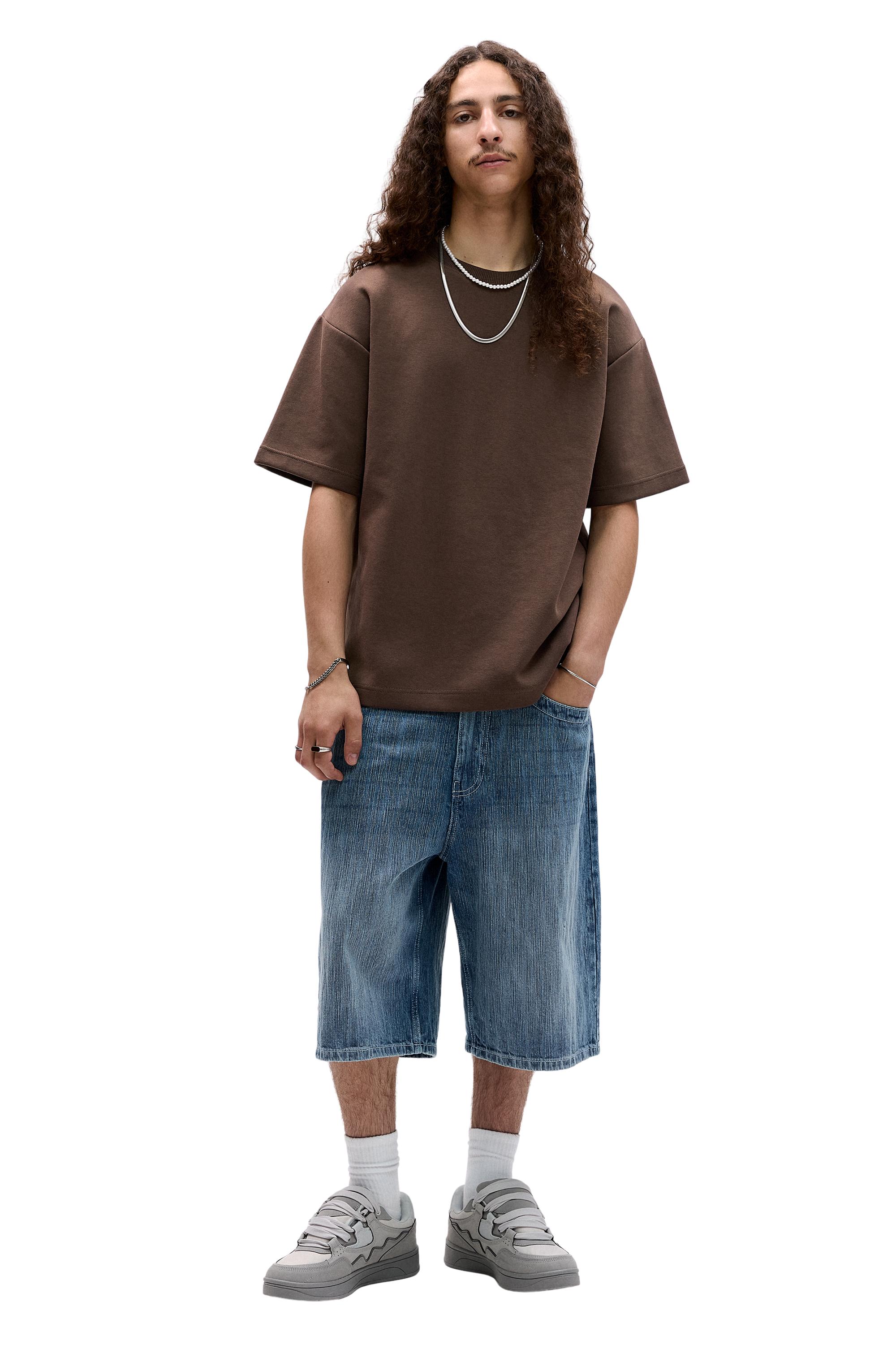 Basic kısa kollu sweatshirt - Görsel 20