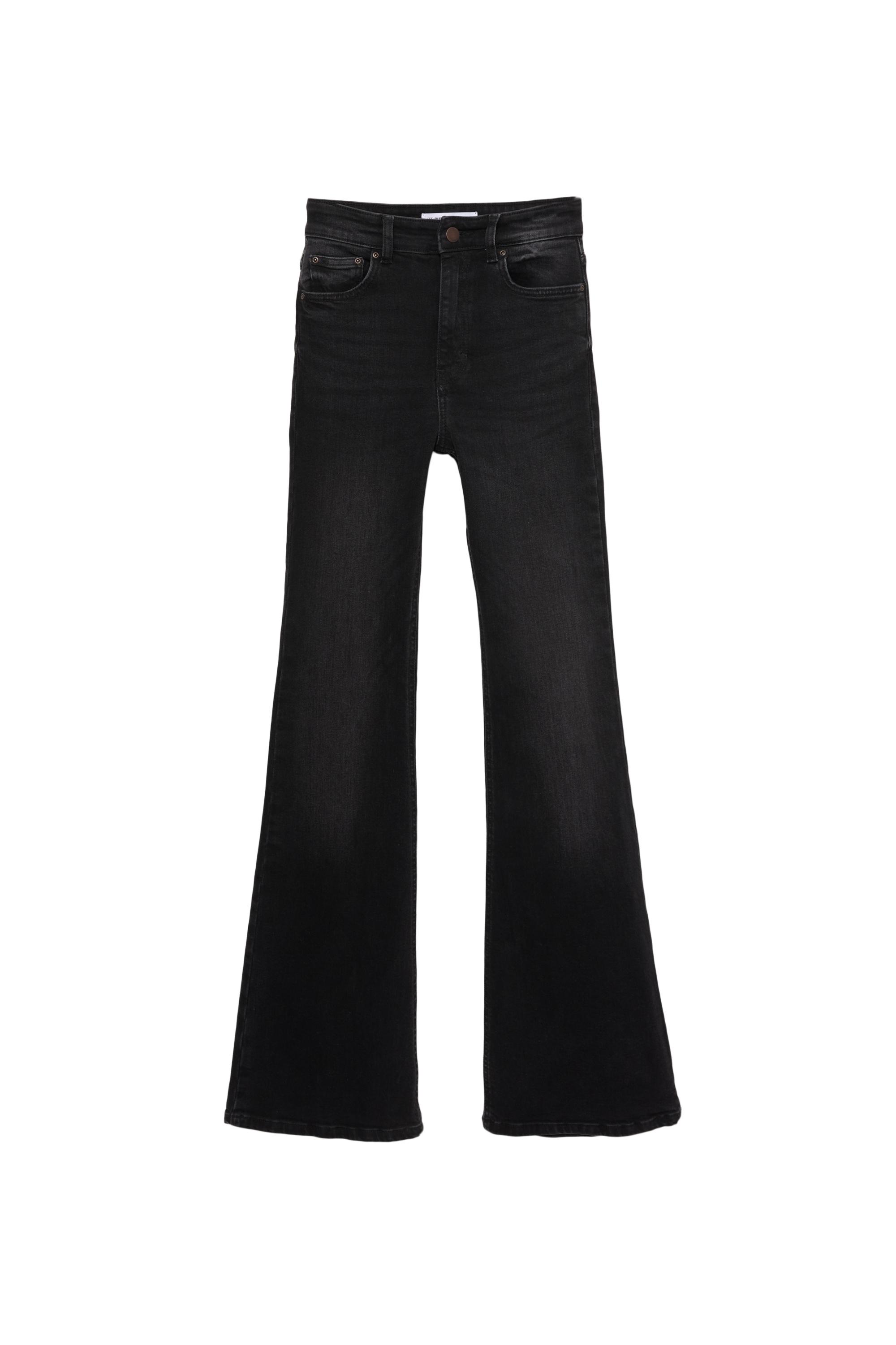 Yüksek bel çan paça jean - Görsel 2