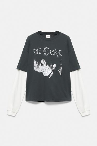 The Cure double sleeve T-shirt — Dark anthracite 6