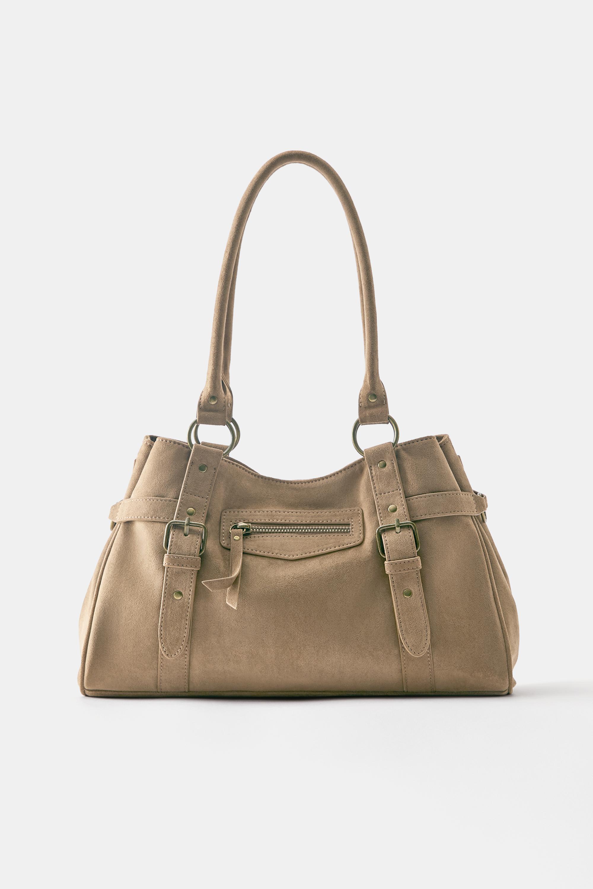Buckle detail tote bag