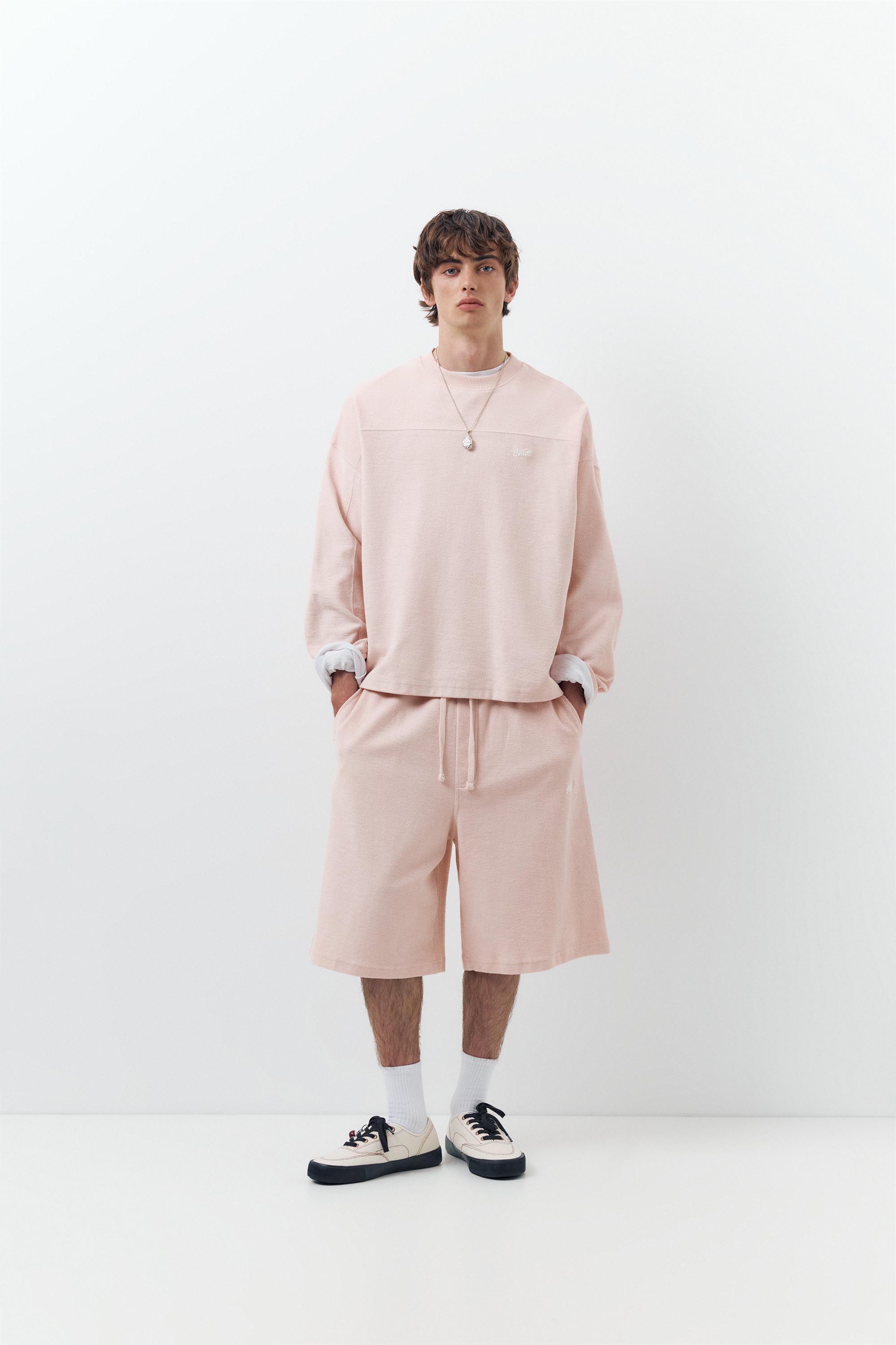 STWD Round Neck Sweatshirt — Pink