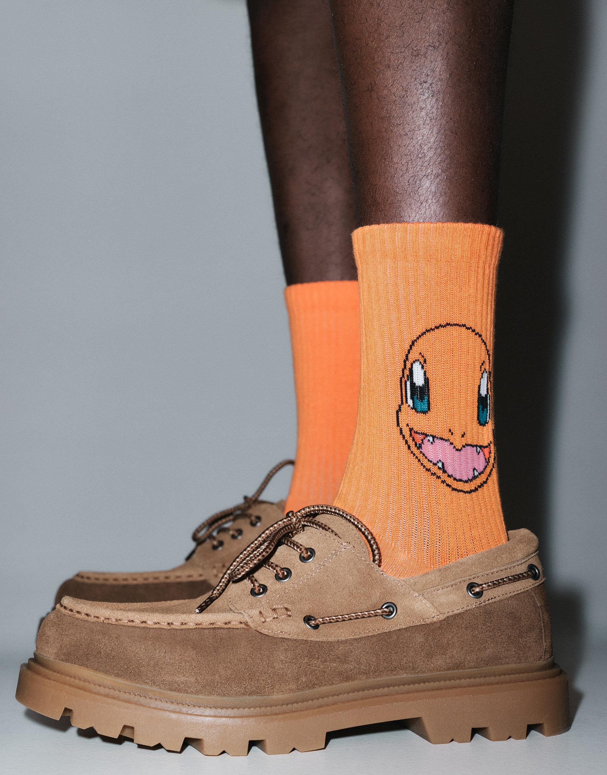 Pokémon Charmander socks — Orange