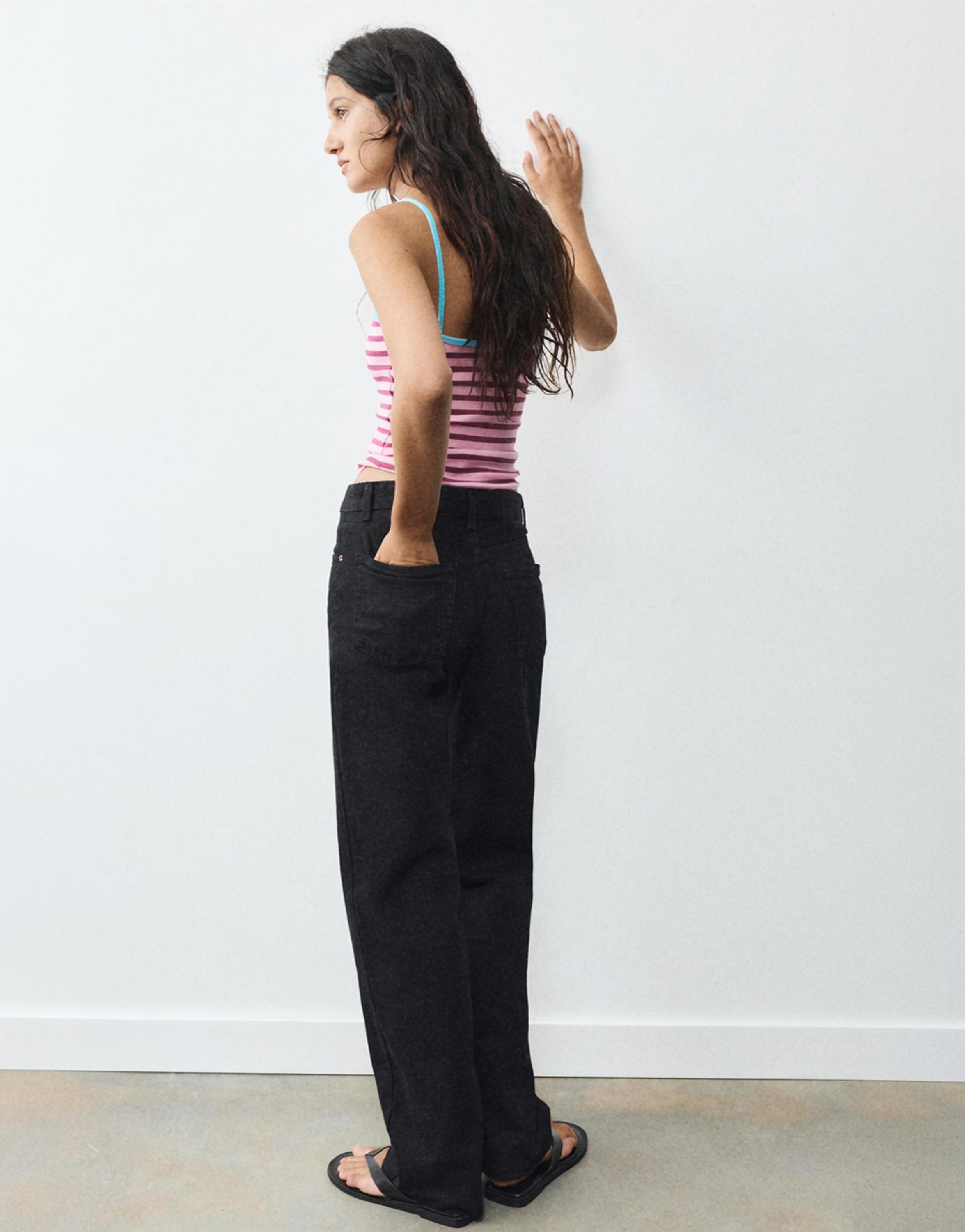 Thin strap top — Pink