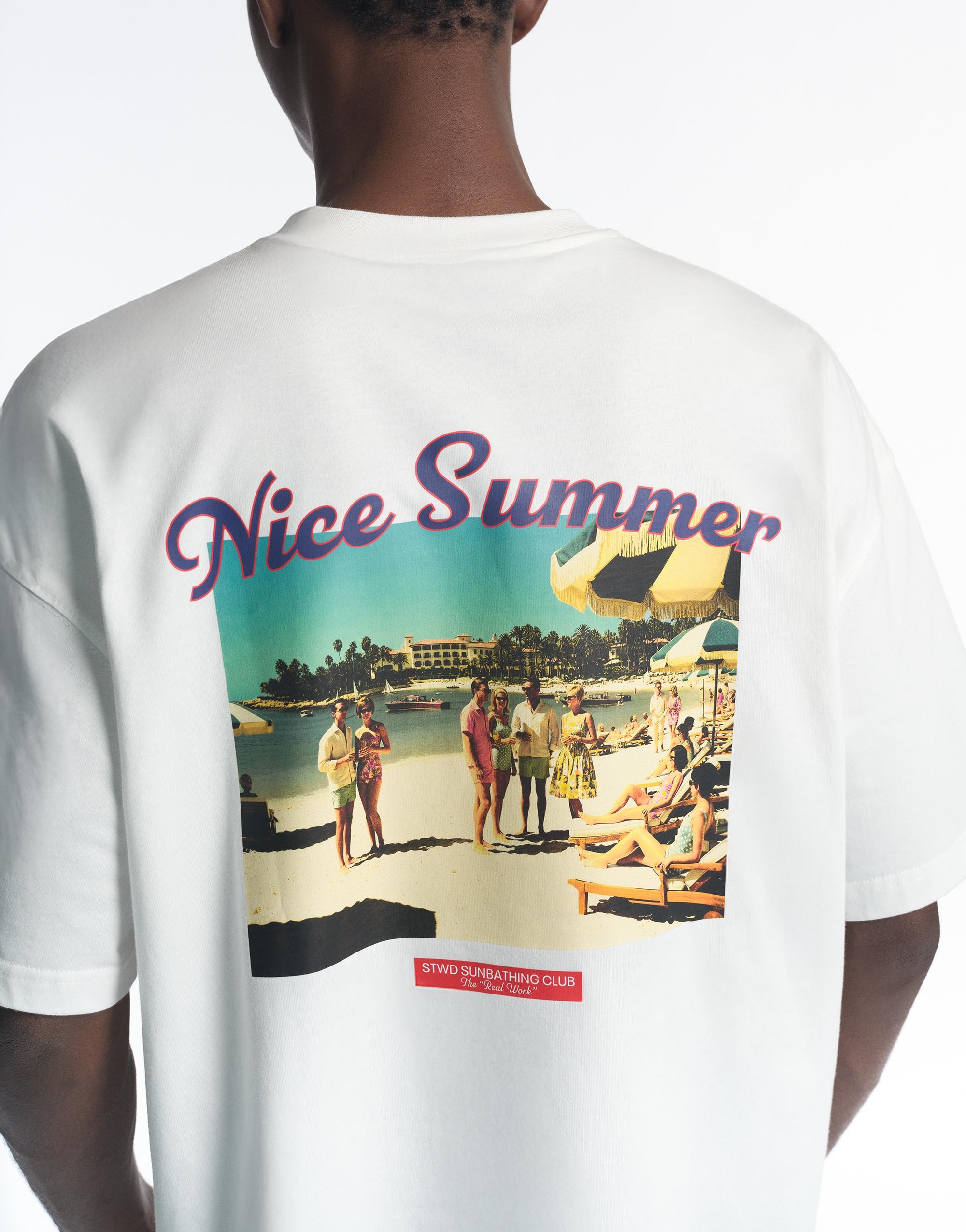 STWD Nice Summer T-shirt — Off white