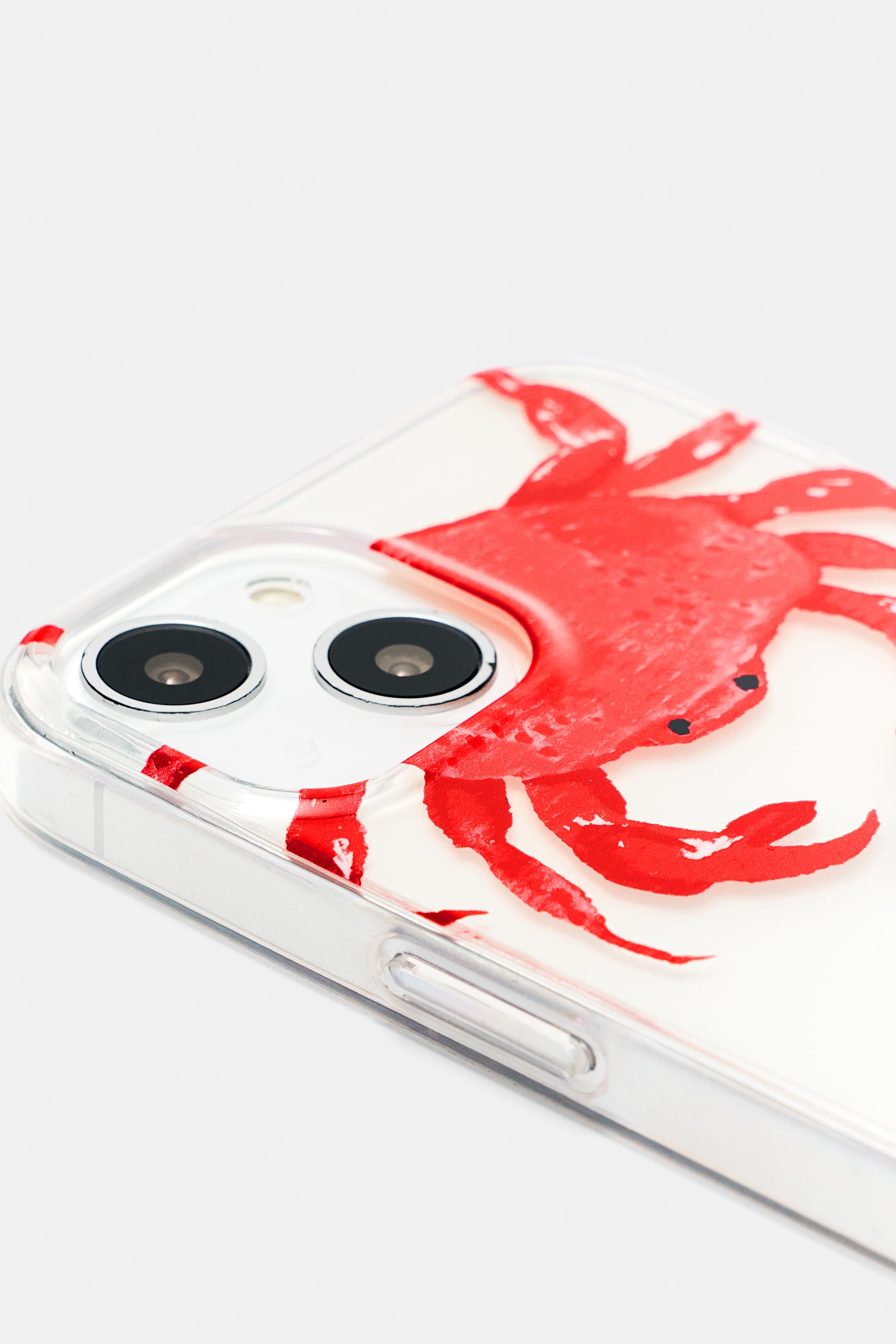 Crab iPhone case — Red