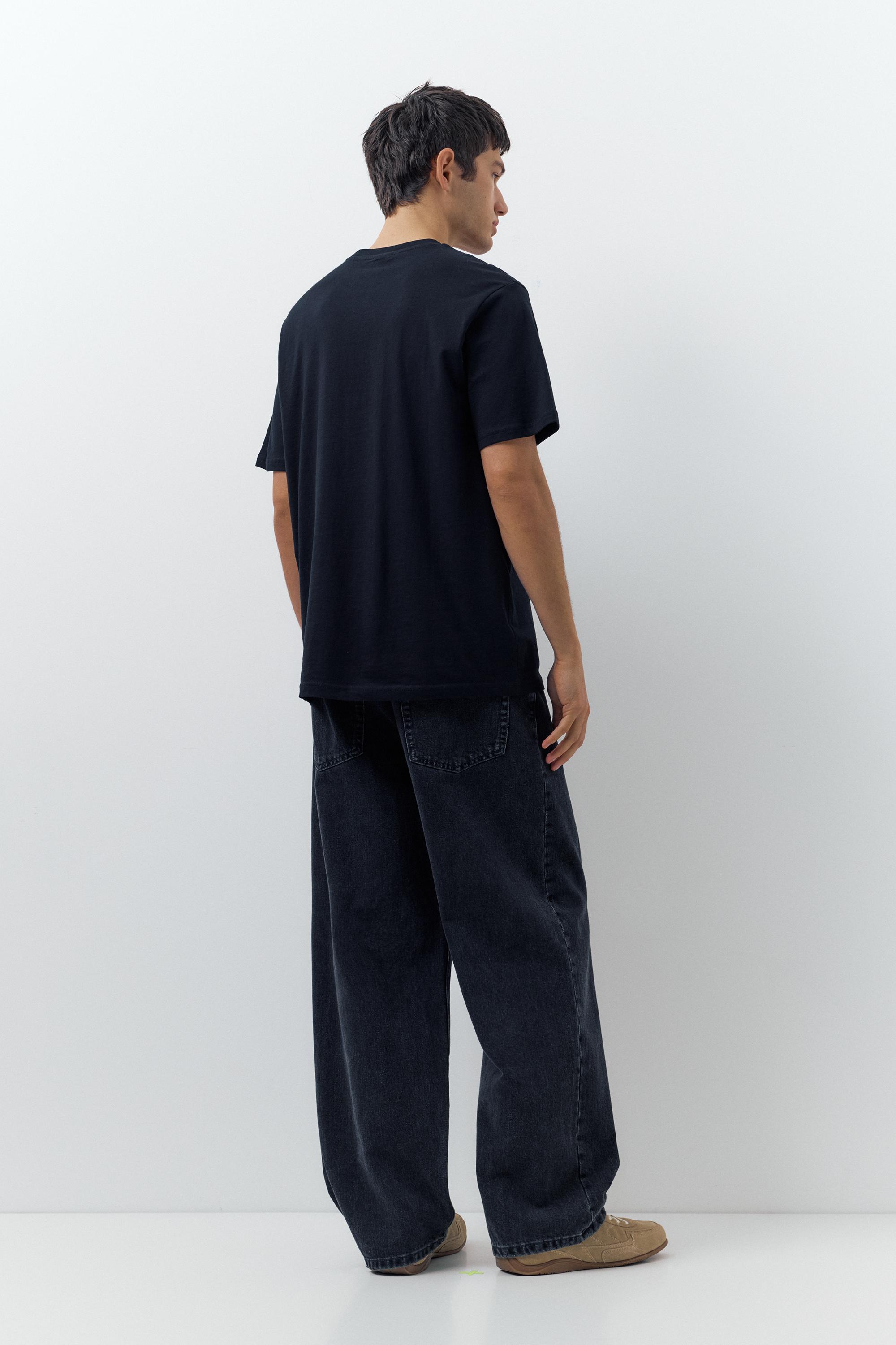 3-pack of short sleeve T-shirts — Navy