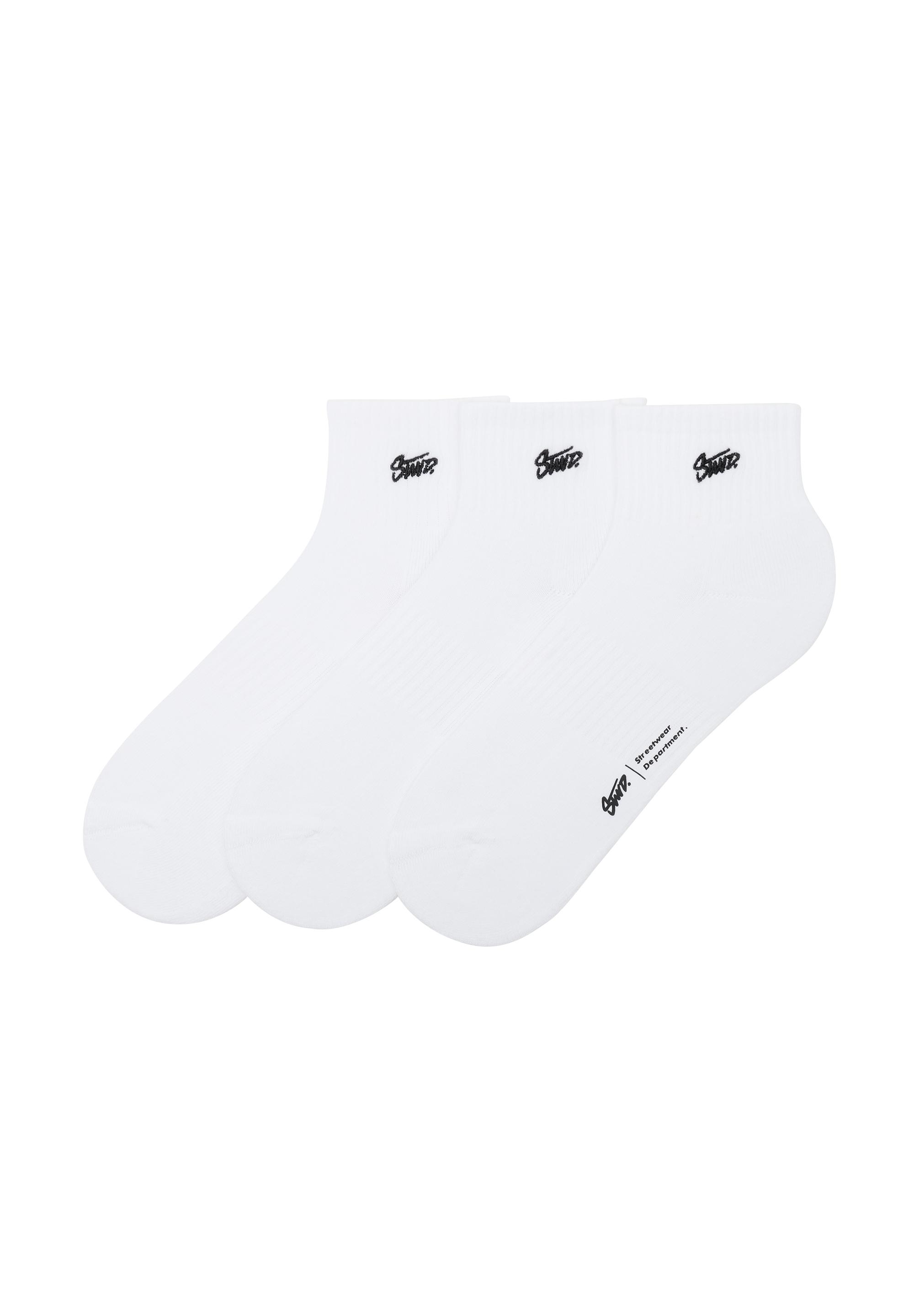 Pack of 3 pairs of STWD socks — White