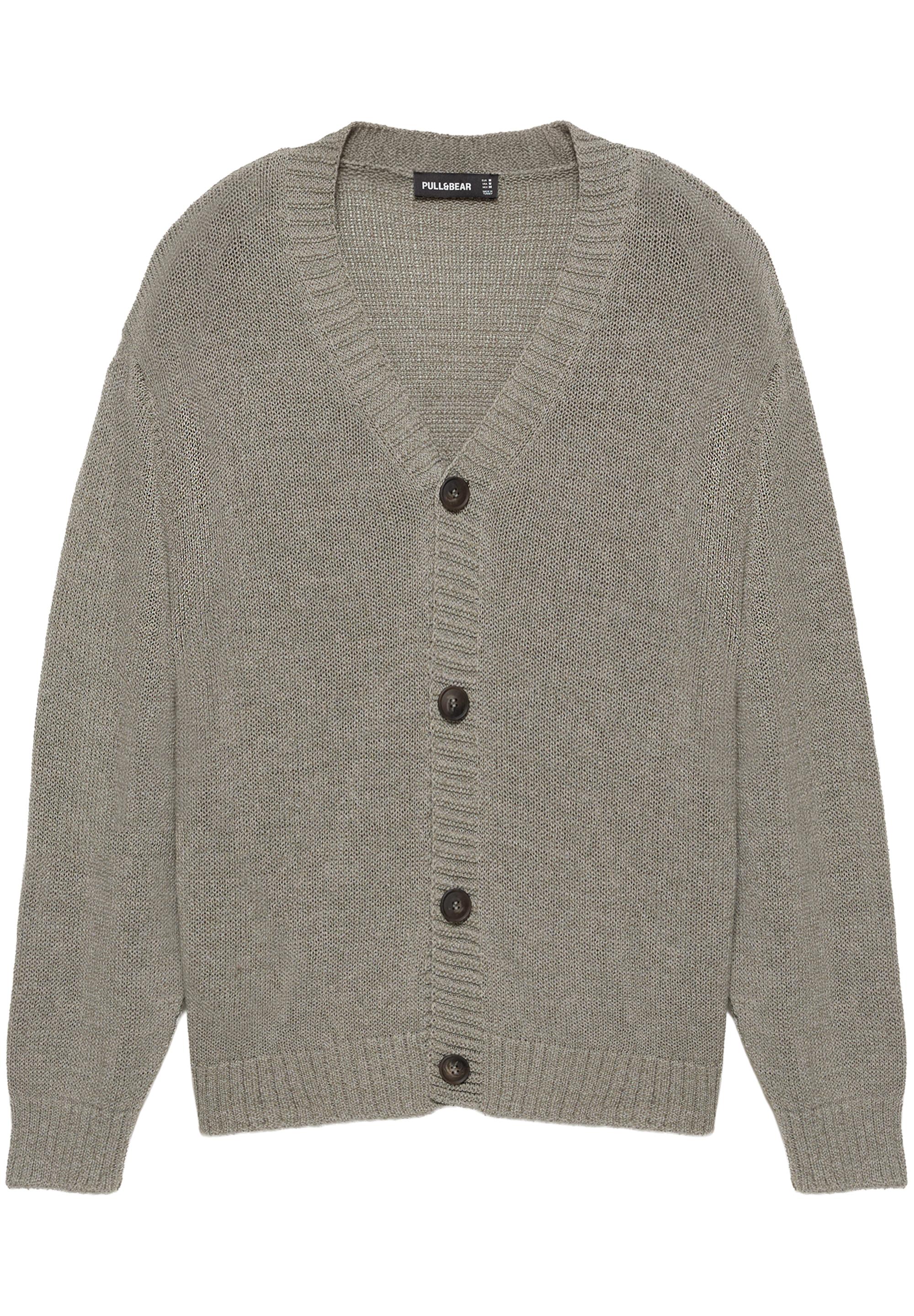 Rustic cardigan — Taupe